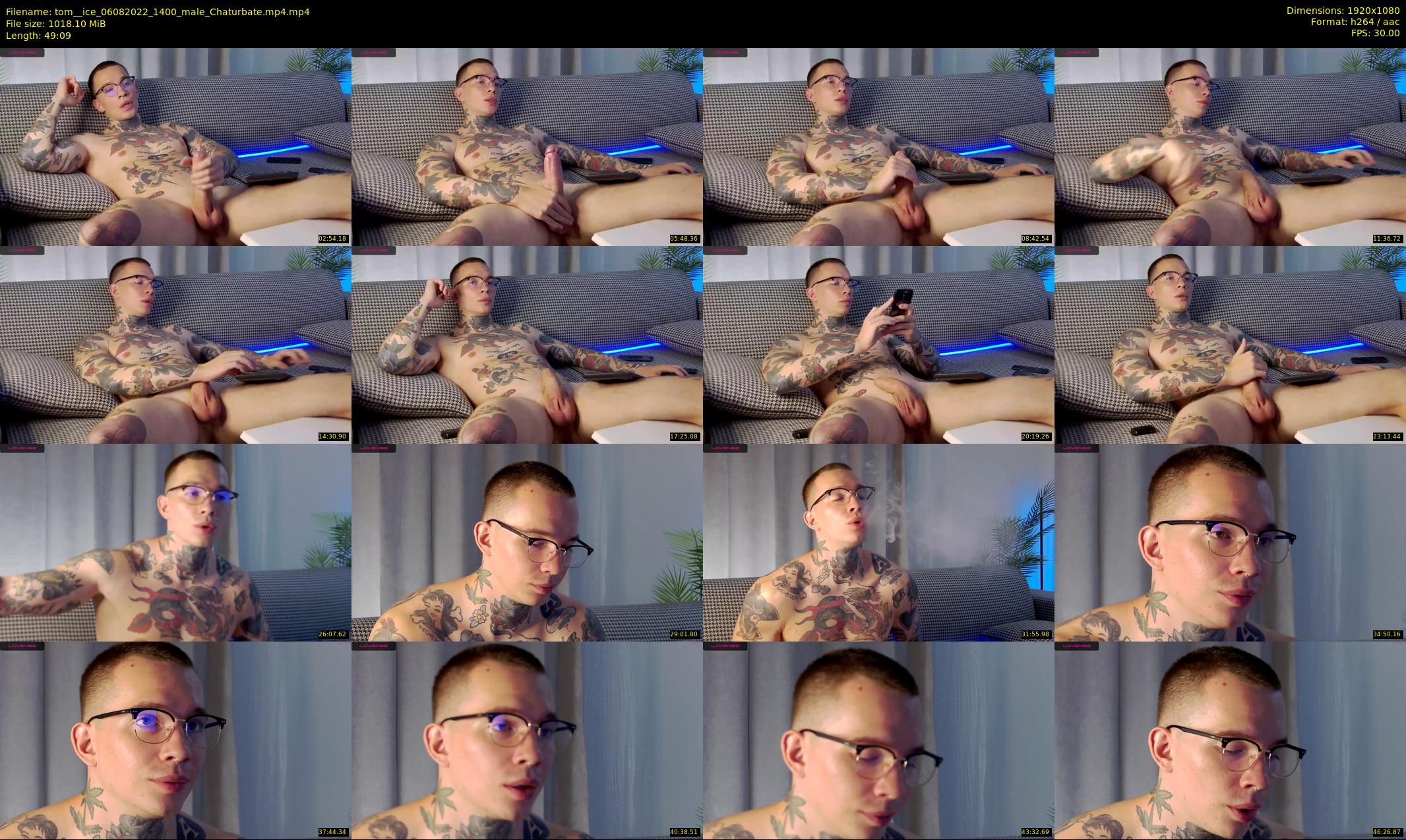 tom__ice — 50 minute Chaturbate male cam show recording, 1080p, Aug 6, 2022