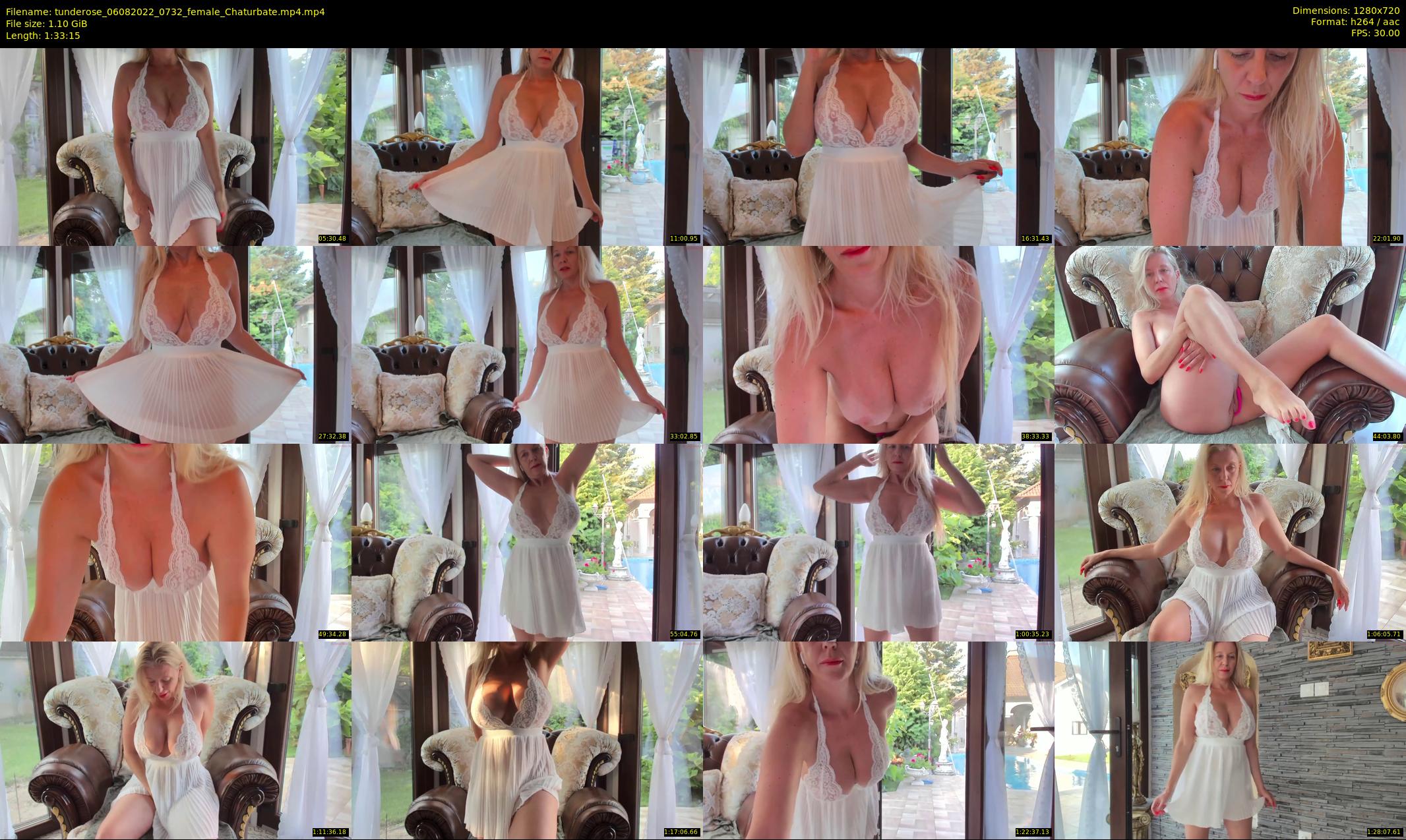 tunderose — 94 minute Chaturbate female cam show recording, 720p, Aug 6, 2022