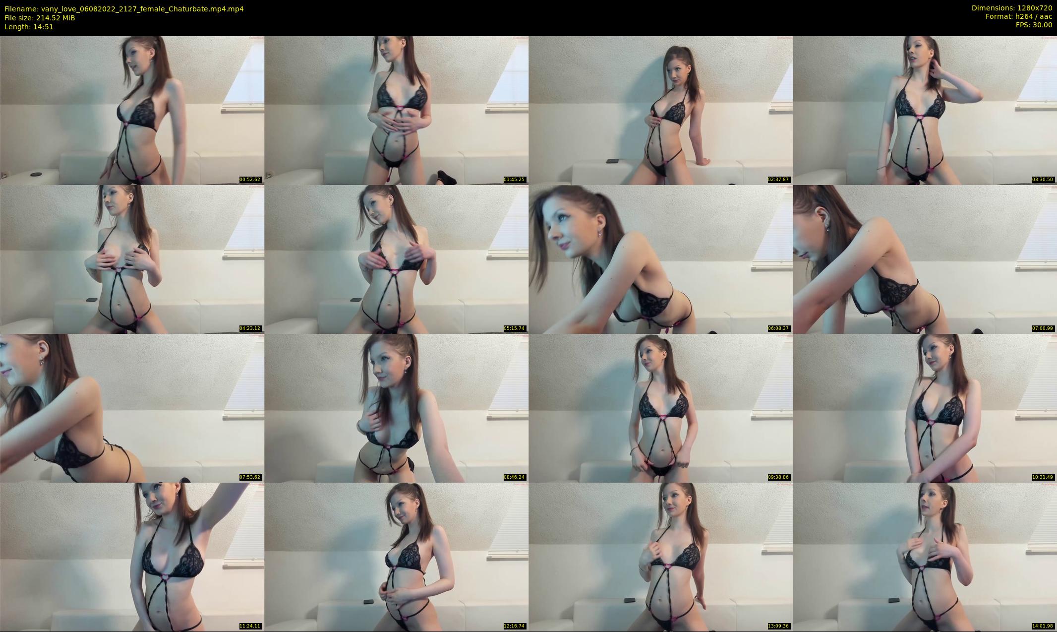 vany_love — 15 minute Chaturbate female cam show recording, 720p, Aug 6, 2022