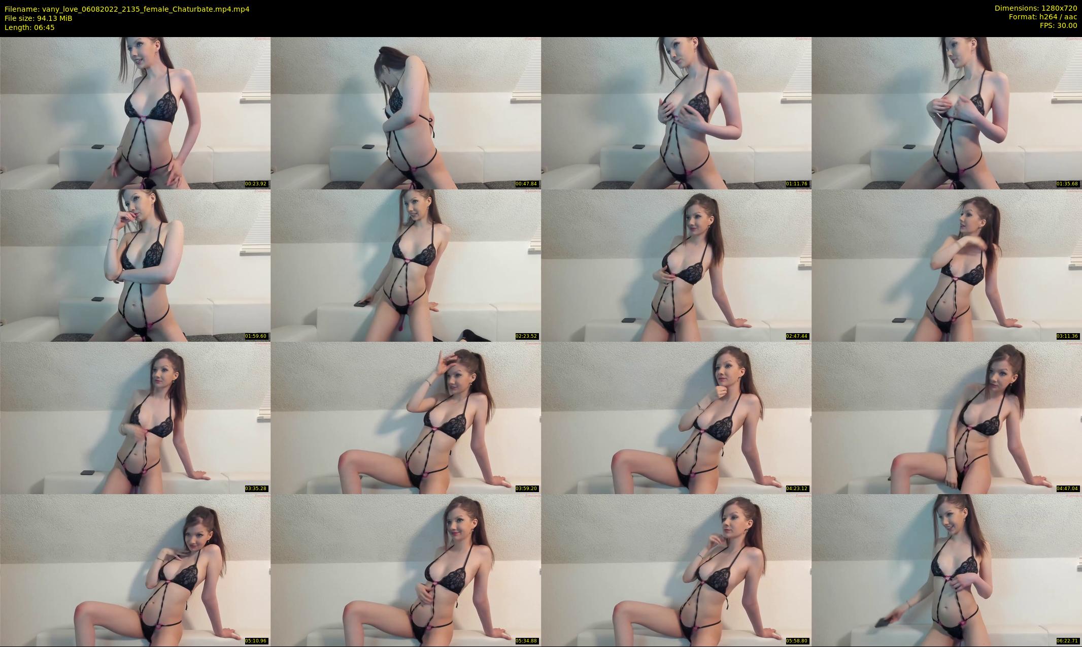 vany_love — 7 minute Chaturbate female cam show recording, 720p, Aug 6, 2022