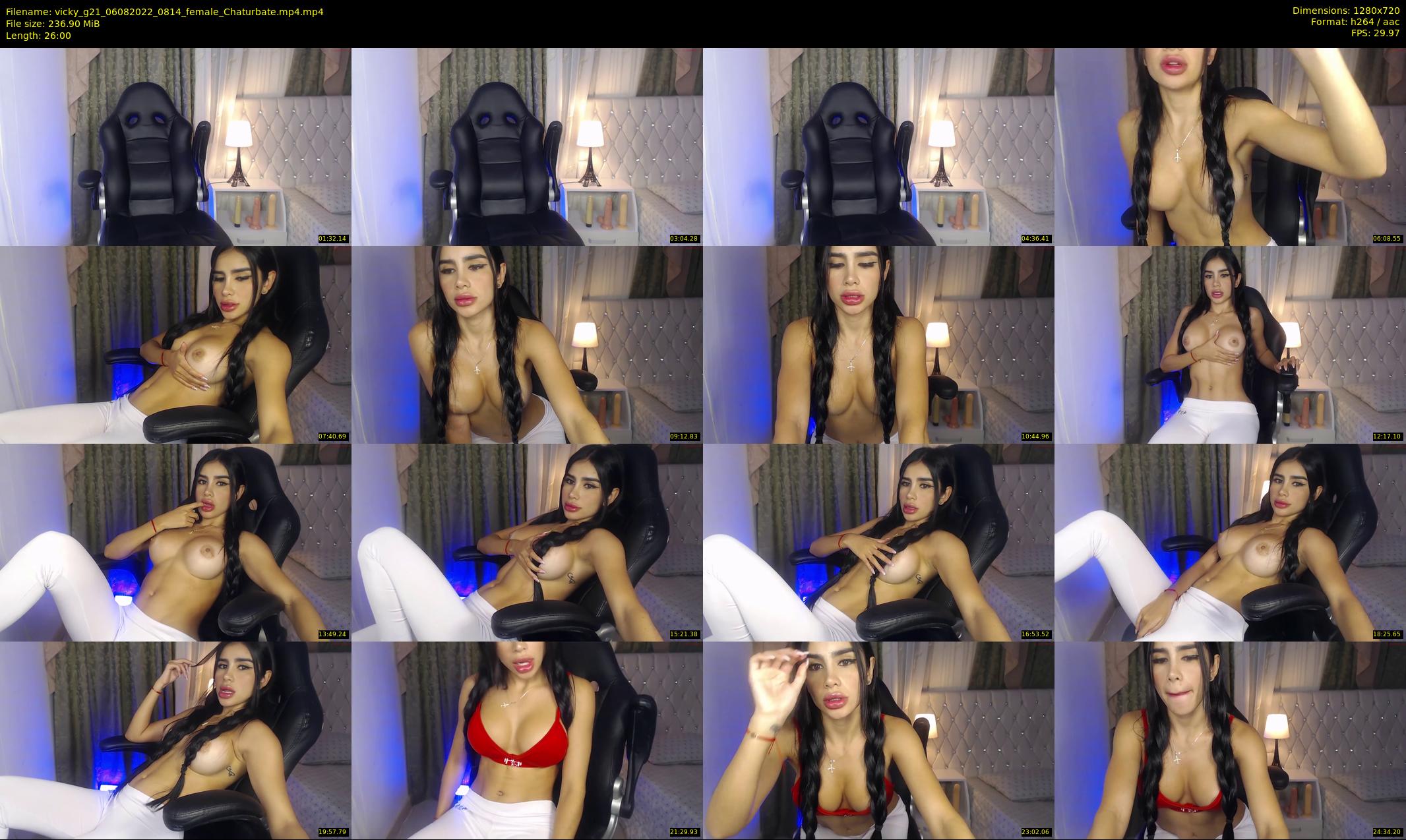 vicky_g21 — 26 minute Chaturbate female cam show recording, 720p, Aug 6, 2022