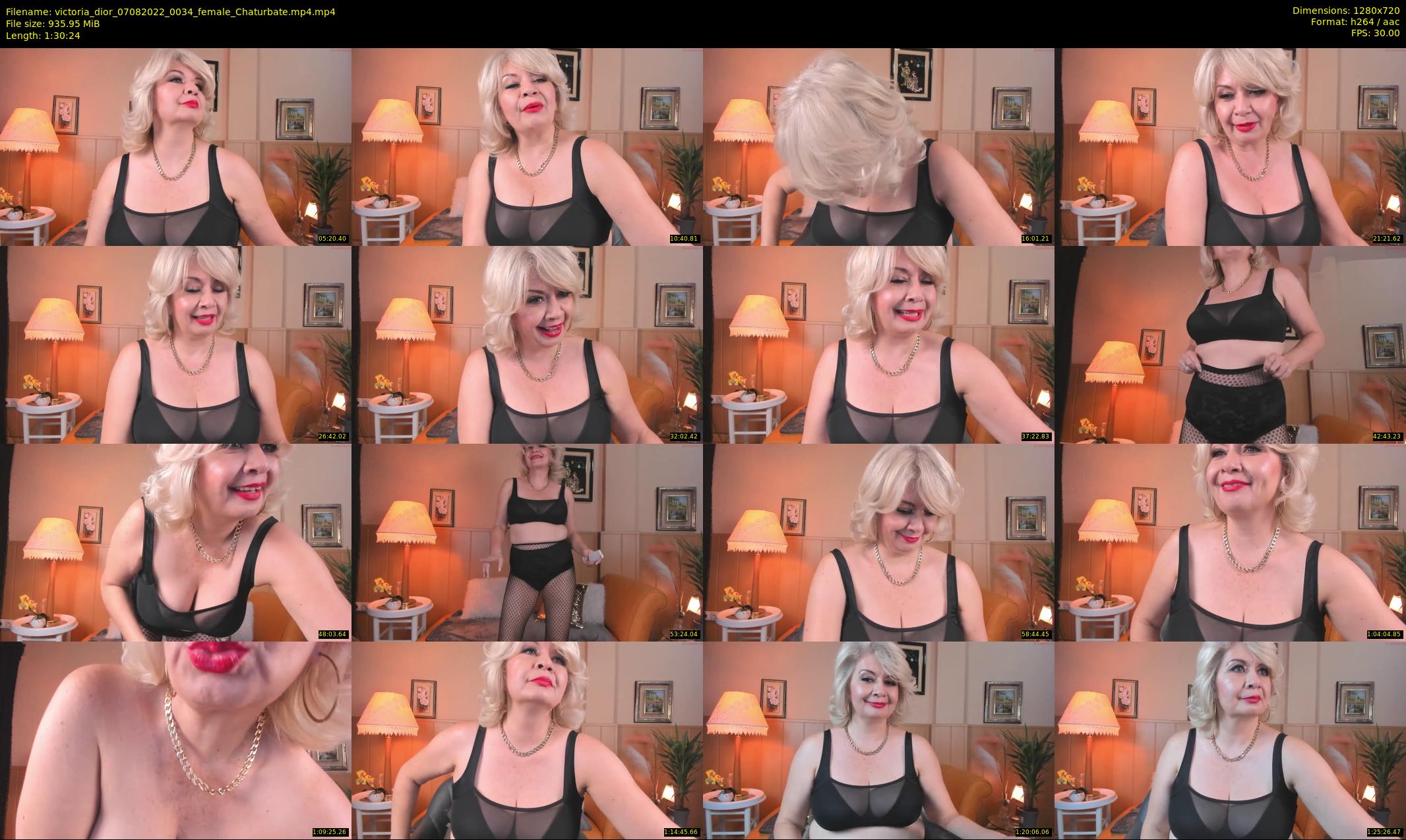 victoria_dior — 91 minute Chaturbate female cam show recording, 720p, Aug 7, 2022