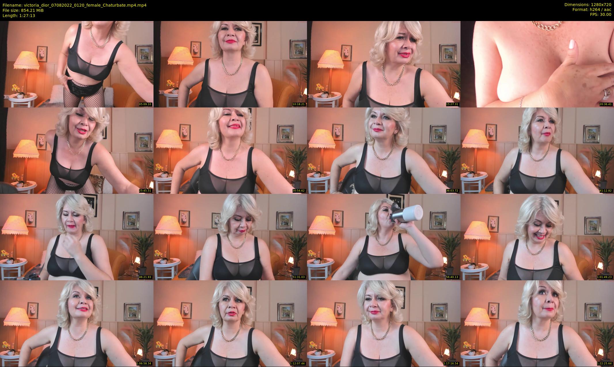 victoria_dior — 88 minute Chaturbate female cam show recording, 720p, Aug 7, 2022