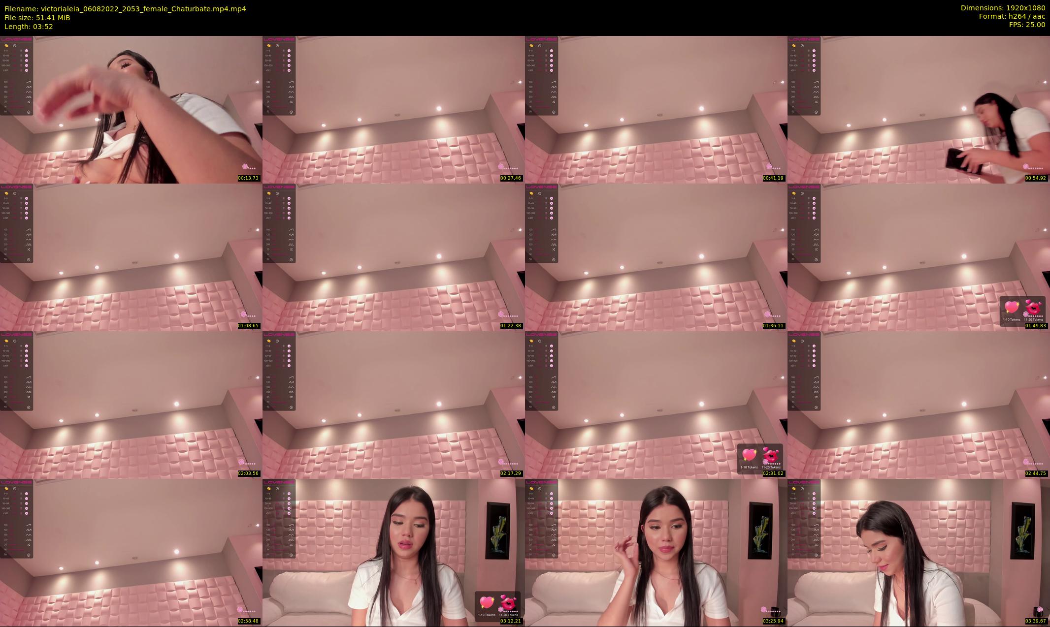 victorialeia — 4 minute Chaturbate female cam show recording, 1080p, Aug 6, 2022