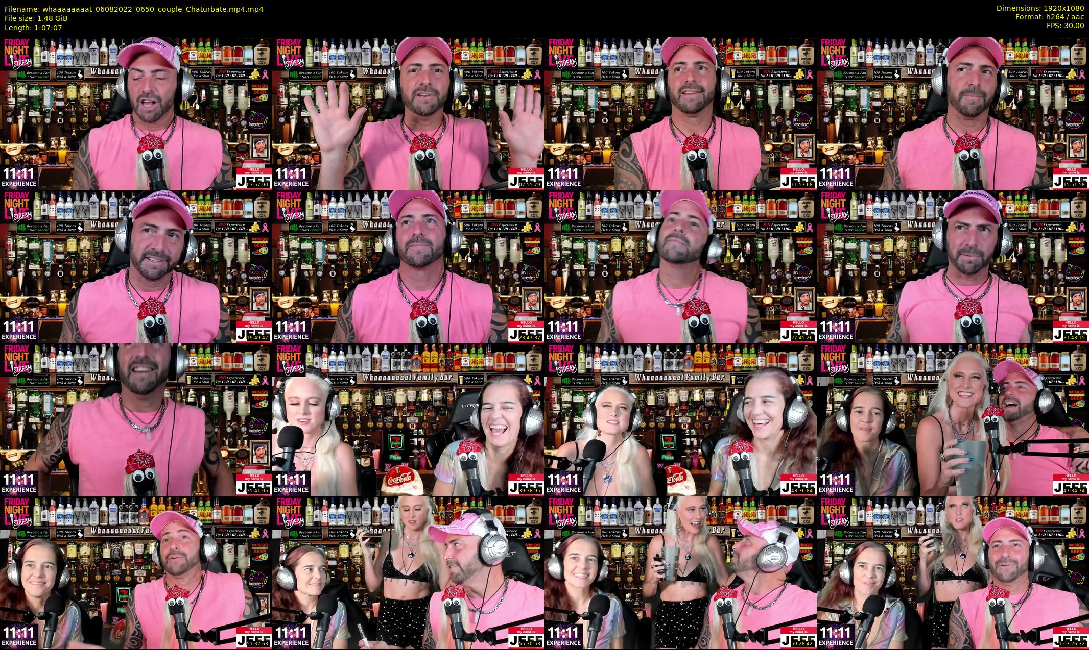 whaaaaaaaat — 68 minute Chaturbate couple cam show recording, 1080p, Aug 6, 2022
