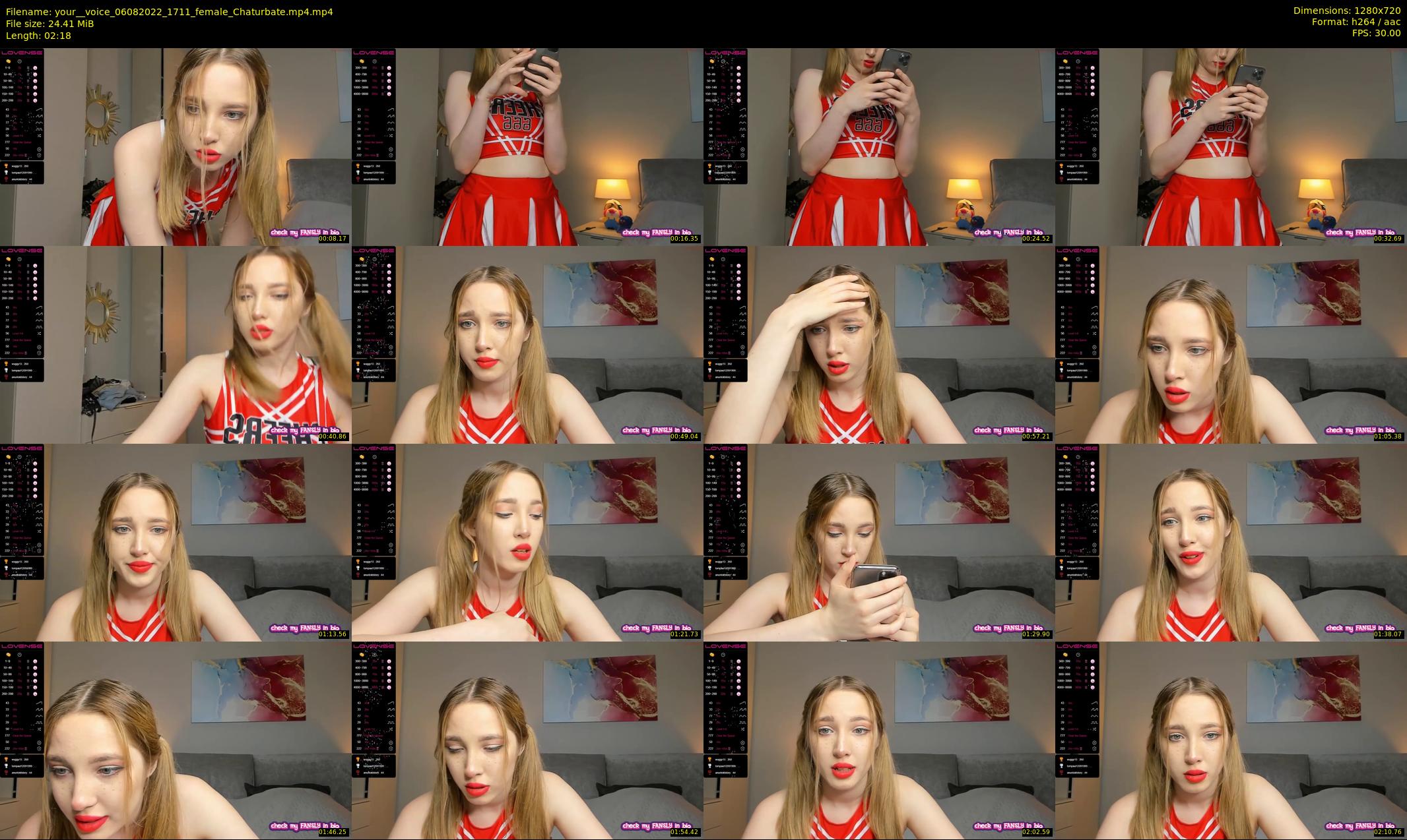 your__voice — 3 minute Chaturbate female cam show recording, 720p, Aug 6, 2022