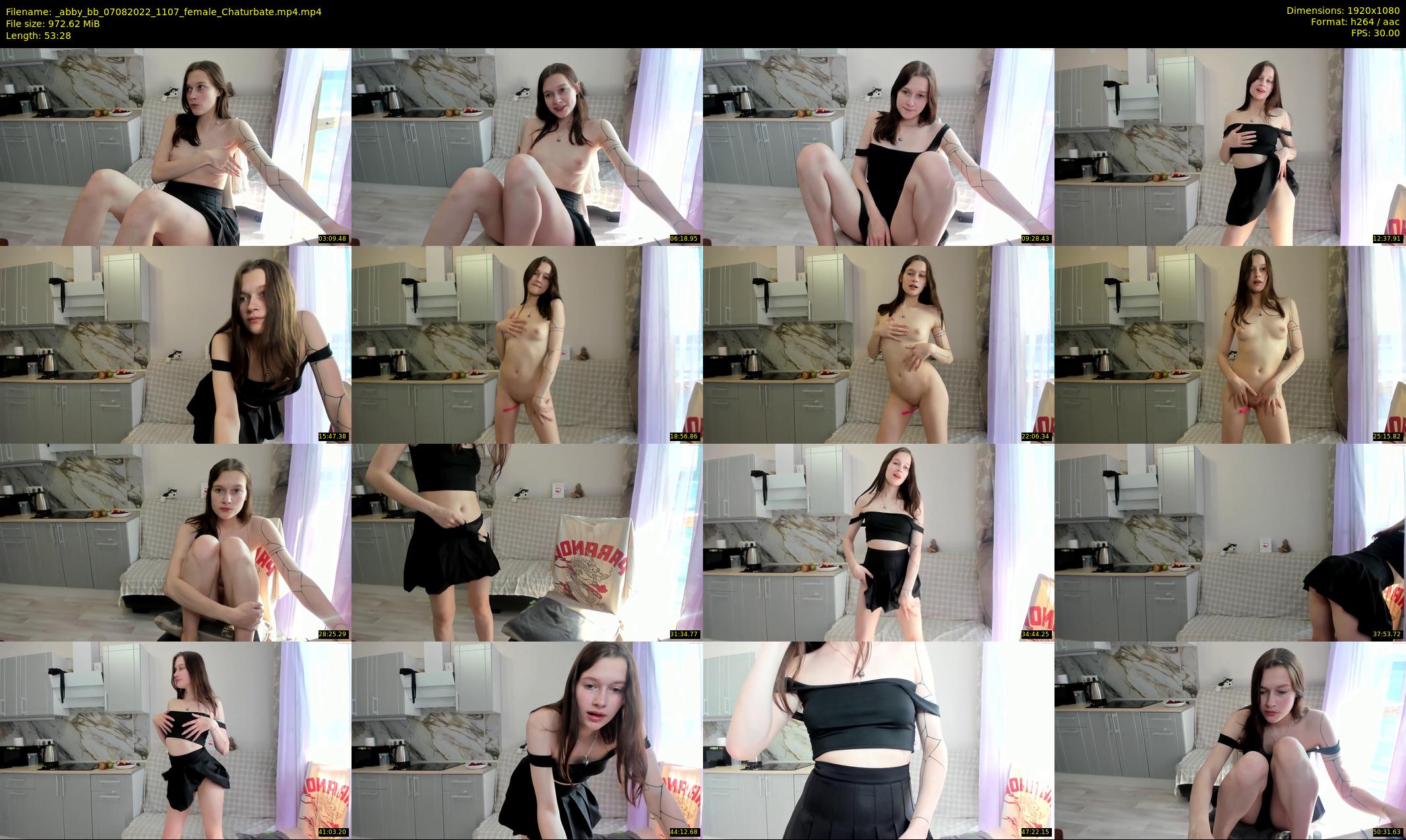 _abby_bb — 54 minute Chaturbate female cam show recording, 1080p, Aug 7, 2022