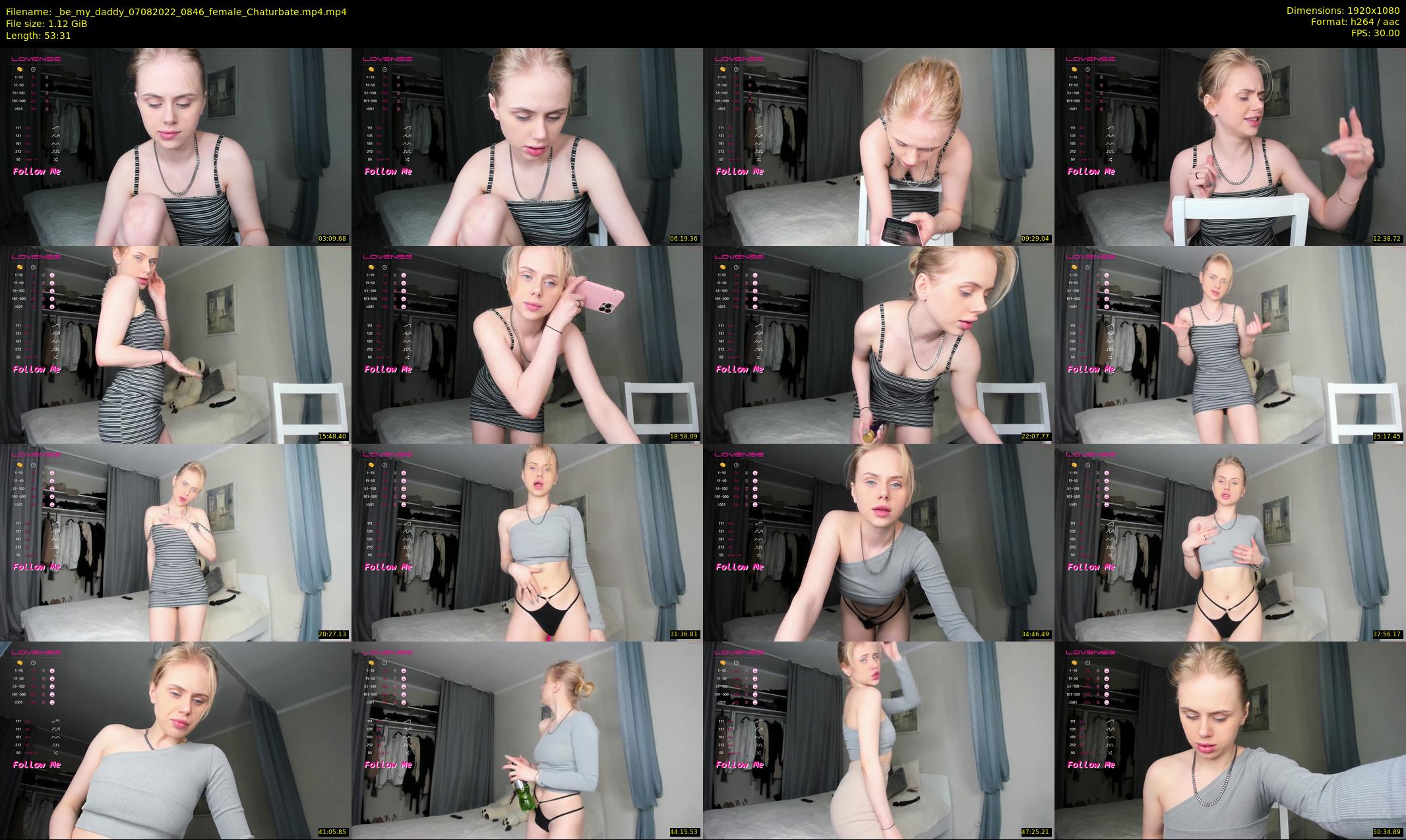 _be_my_daddy — 54 minute Chaturbate female cam show recording, 1080p, Aug 7, 2022