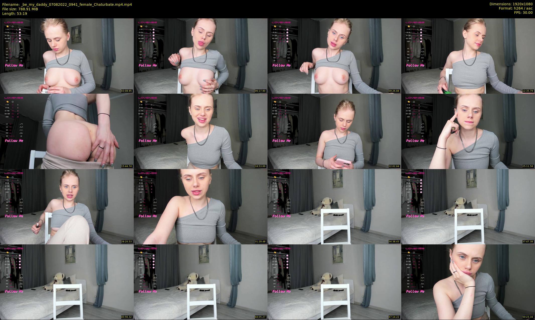 _be_my_daddy — 54 minute Chaturbate female cam show recording, 1080p, Aug 7, 2022