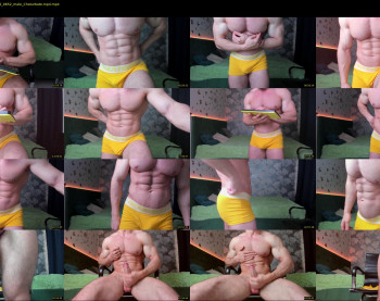 adam_muscle_ — 51 minute Chaturbate male cam show recording, 1080p, Aug 7, 2022
