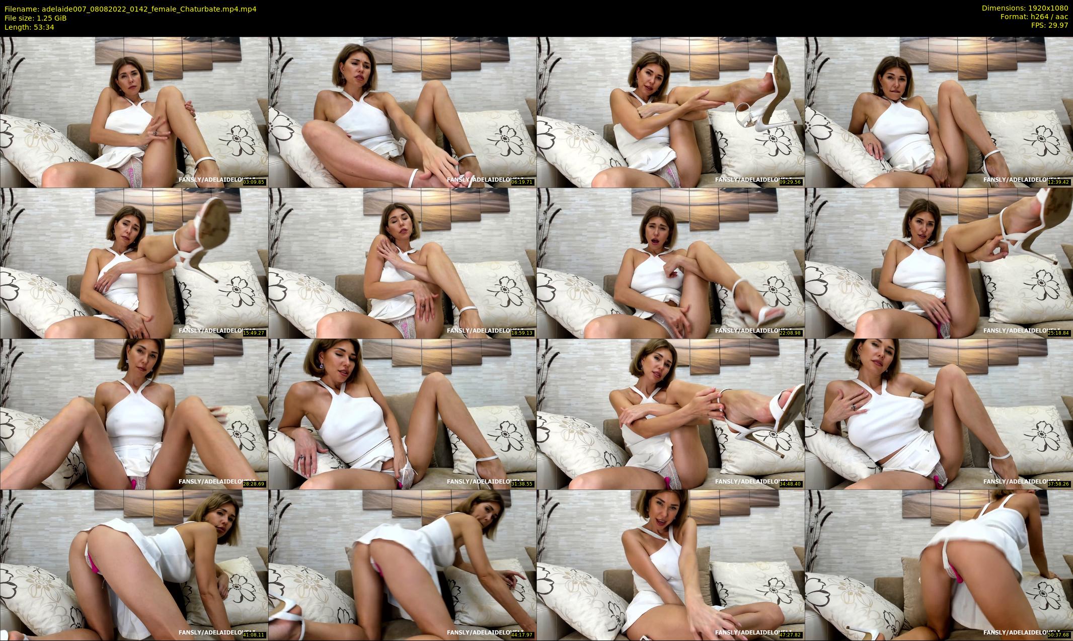 adelaide007 — 54 minute Chaturbate female cam show recording, 1080p, Aug 8, 2022