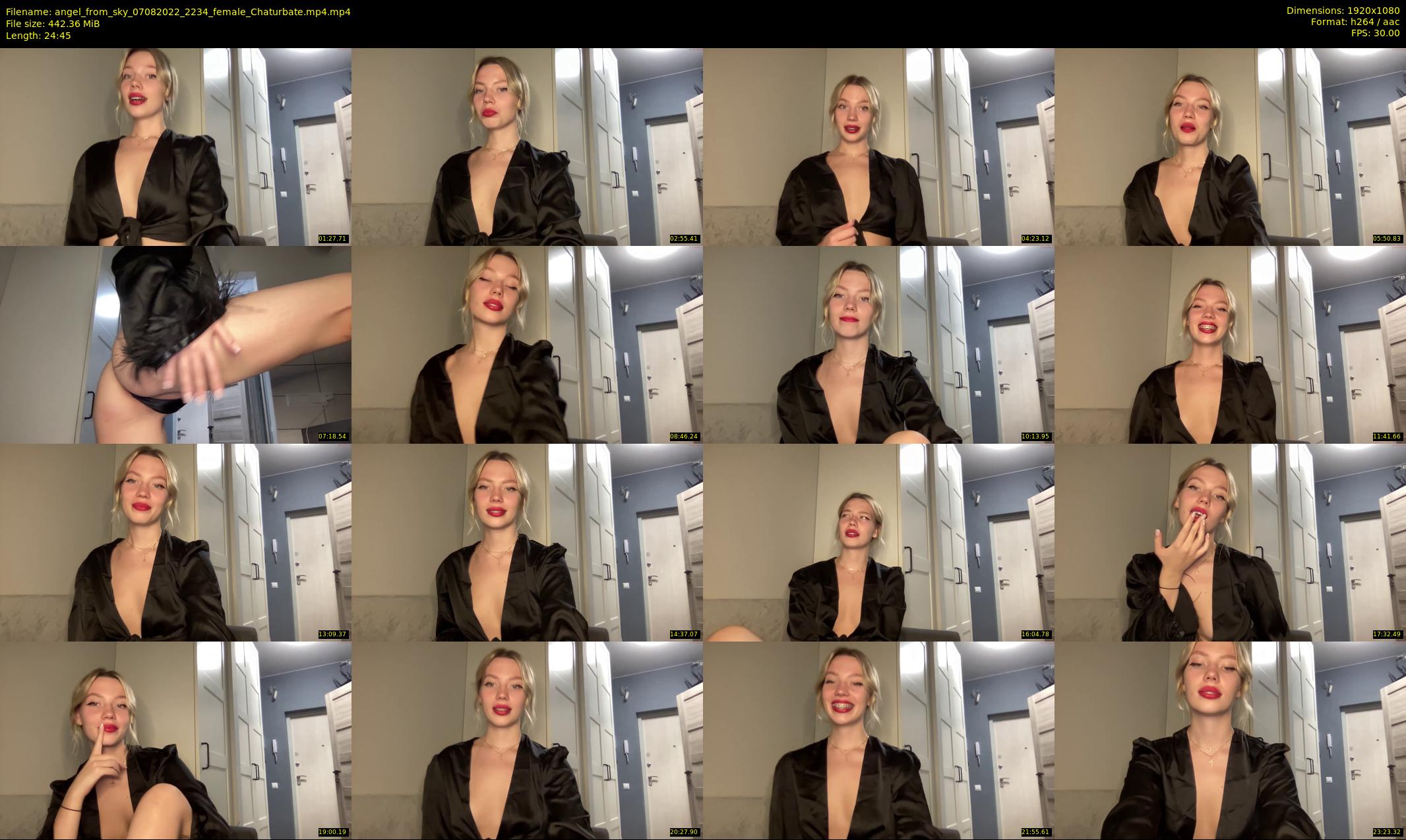 angel_from_sky — 25 minute Chaturbate female cam show recording, 1080p, Aug 7, 2022