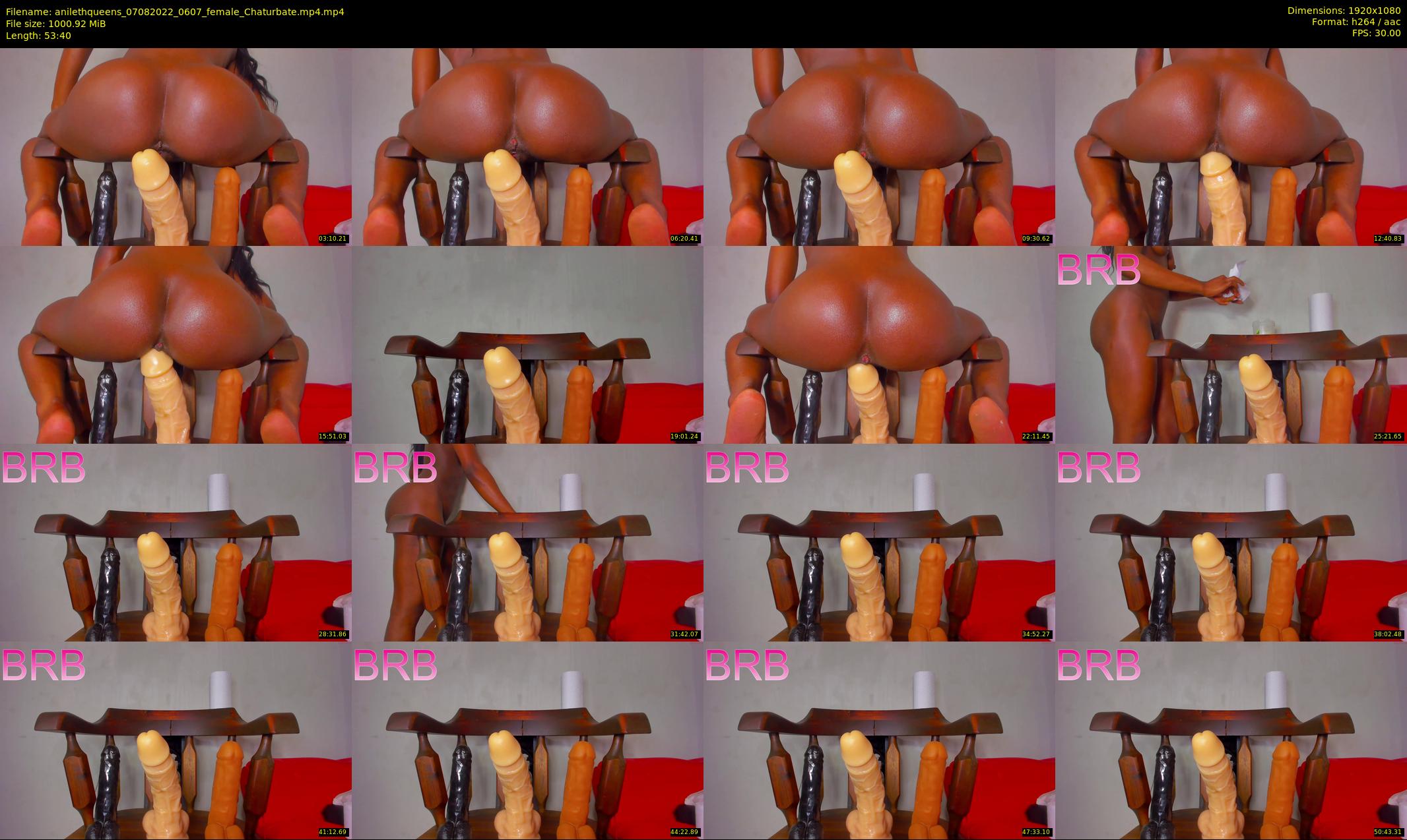 anilethqueens — 54 minute Chaturbate female cam show recording, 1080p, Aug 7, 2022