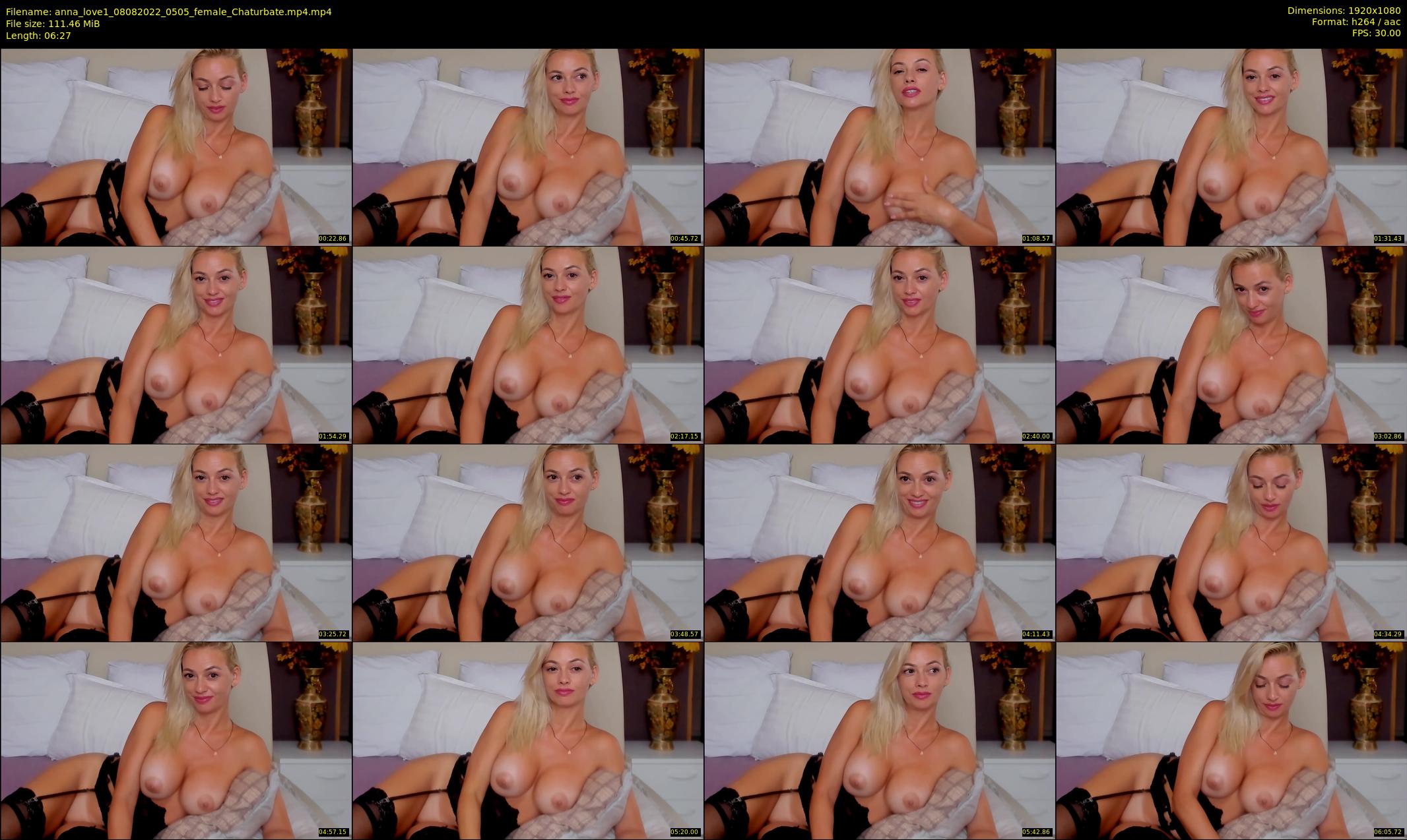 anna_love1 — 7 minute Chaturbate female cam show recording, 1080p, Aug 8, 2022