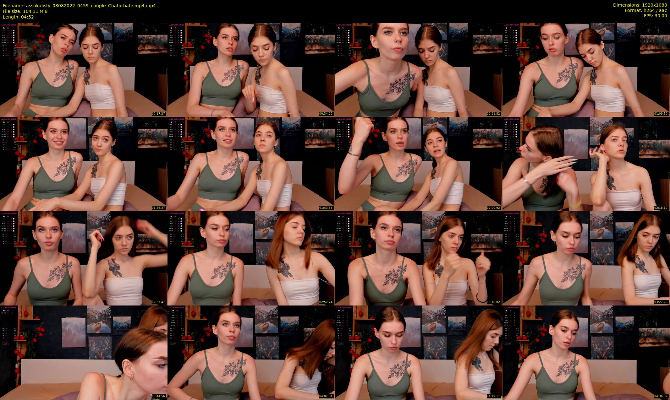 assukalisty — 5 minute Chaturbate couple cam show recording, 1080p, Aug 8, 2022