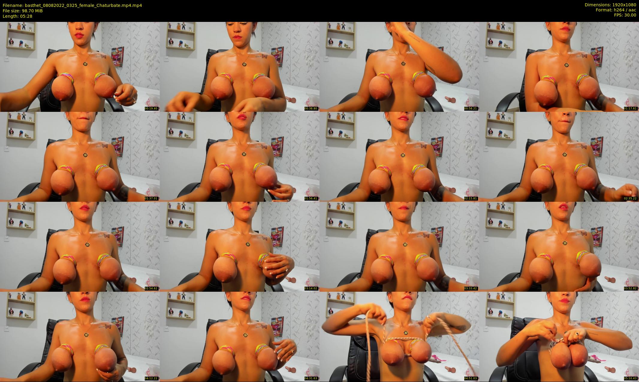 basthet — 6 minute Chaturbate female cam show recording, 1080p, Aug 8, 2022