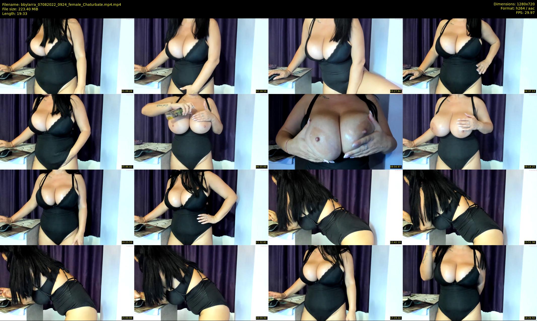 bbylarra — 20 minute Chaturbate couple cam show recording, 720p, Aug 7, 2022