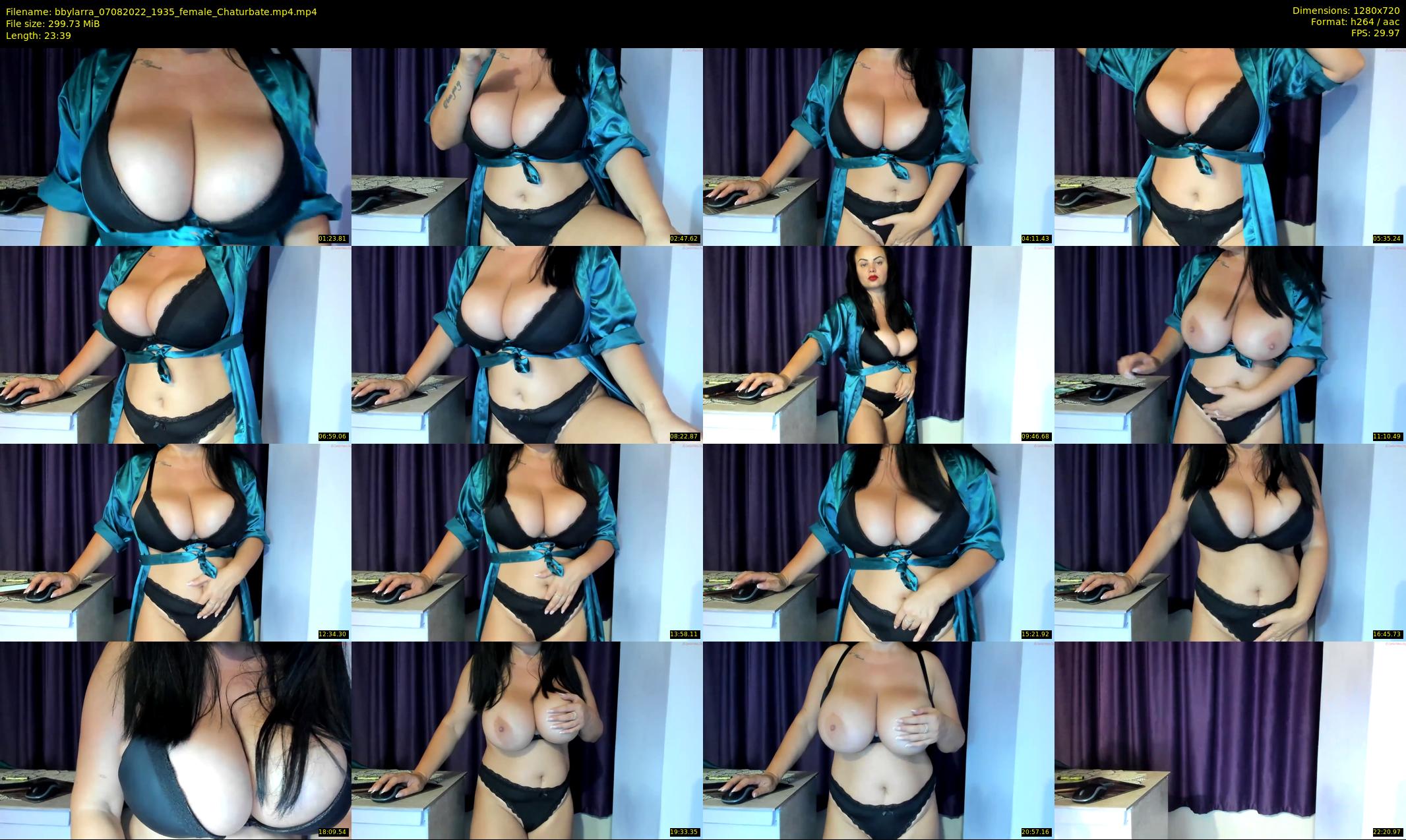 bbylarra — 24 minute Chaturbate couple cam show recording, 720p, Aug 7, 2022