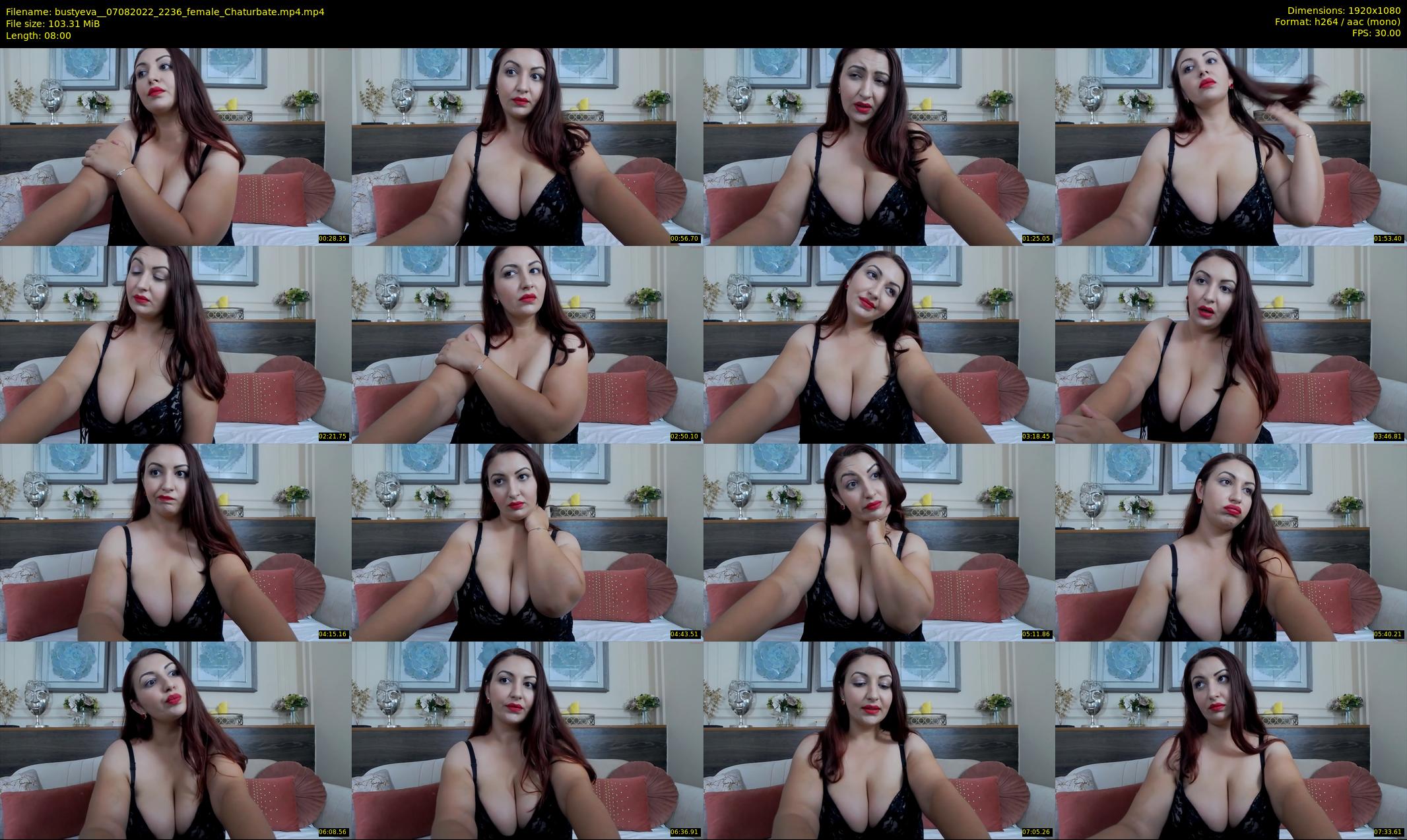 bustyeva_ — 8 minute Chaturbate female cam show recording, 1080p, Aug 7, 2022