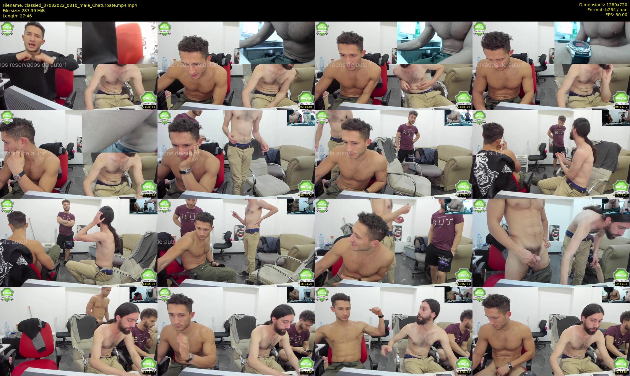 classied — 28 minute Chaturbate male cam show recording, 720p, Aug 7, 2022