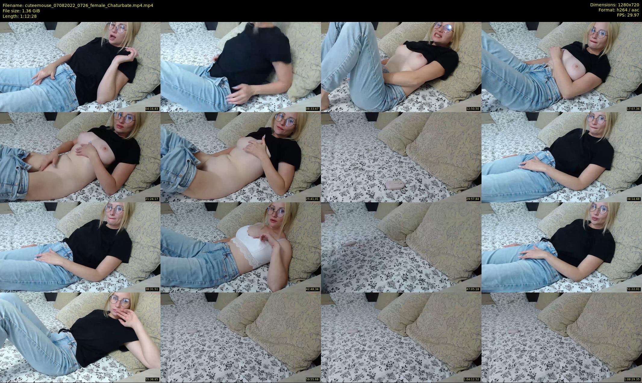 cuteemouse — 73 minute Chaturbate female cam show recording, 720p, Aug 7, 2022
