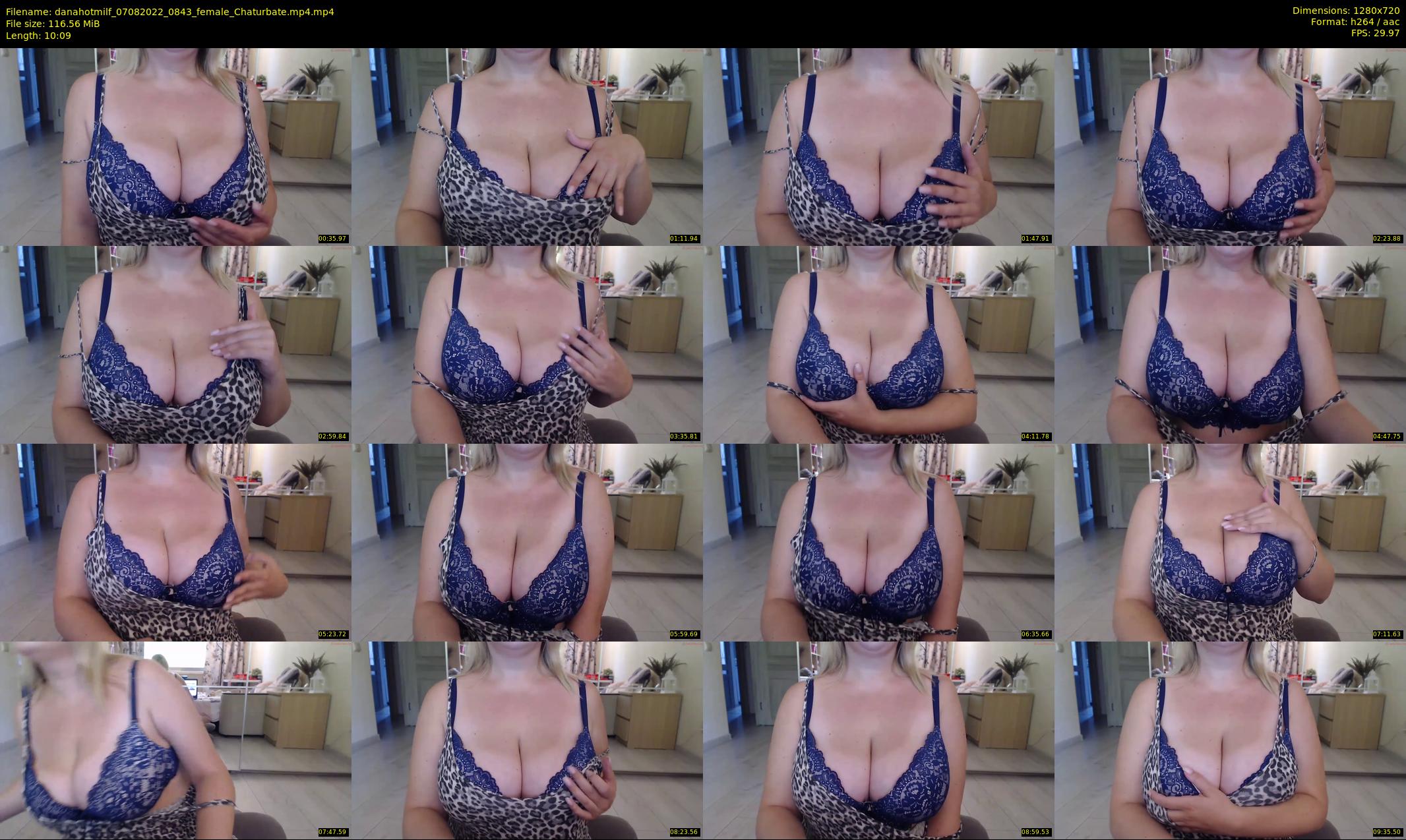 danahotmilf — 11 minute Chaturbate female cam show recording, 720p, Aug 7, 2022