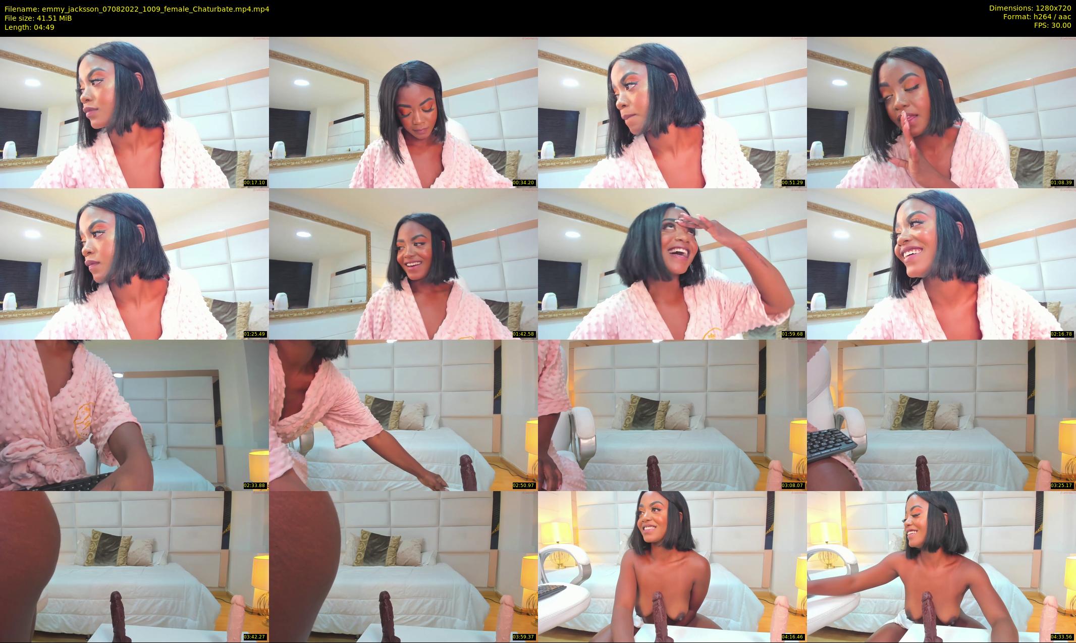 emmy_jacksson — 5 minute Chaturbate female cam show recording, 720p, Aug 7, 2022