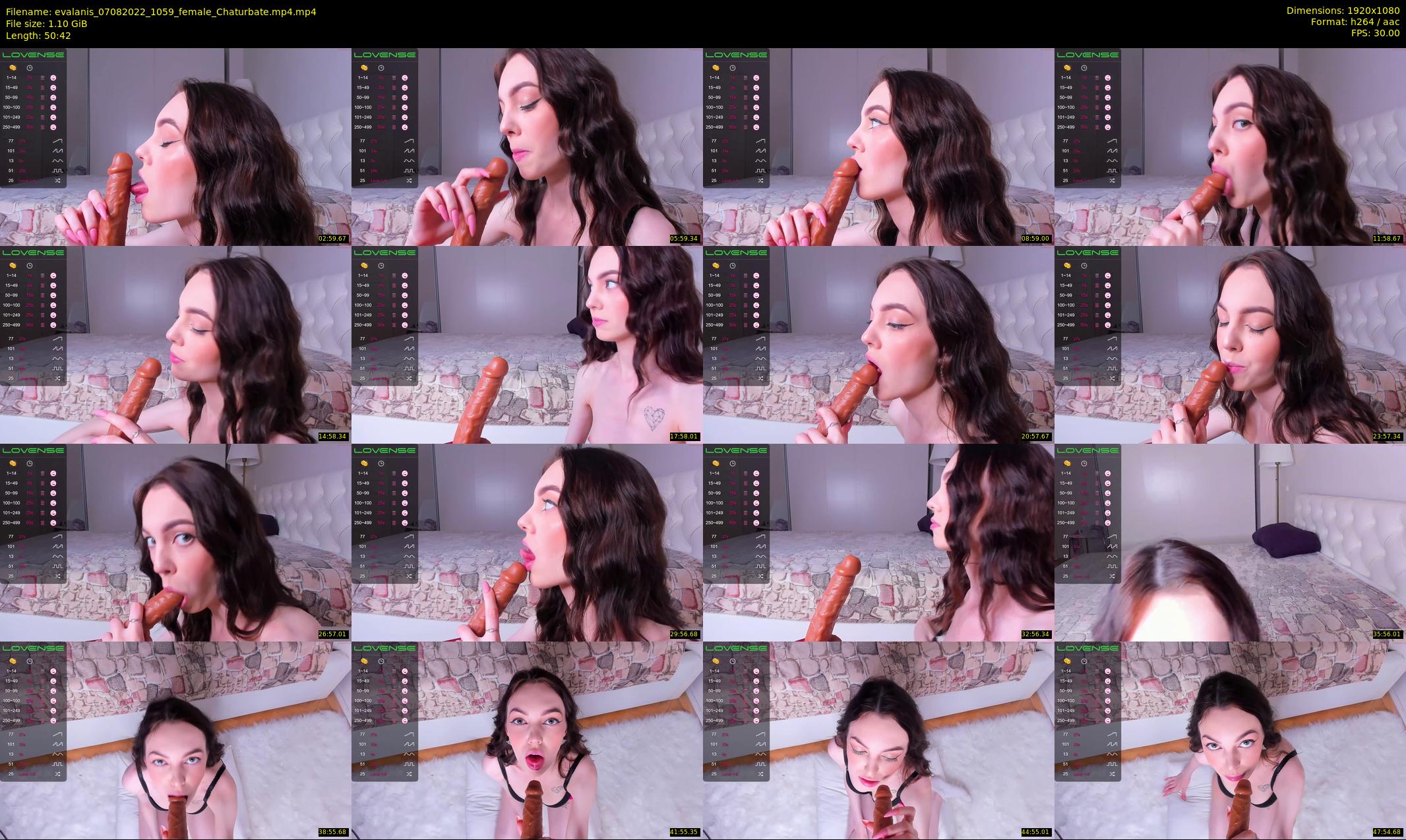 evalanis — 51 minute Chaturbate couple cam show recording, 1080p, Aug 7, 2022
