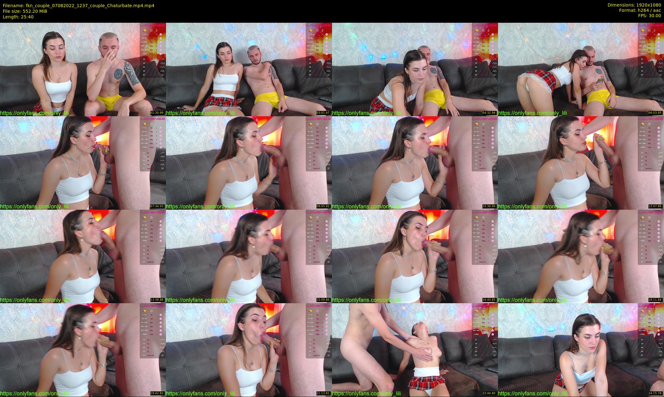 fkn_couple — 26 minute Chaturbate couple cam show recording, 1080p, Aug 7, 2022