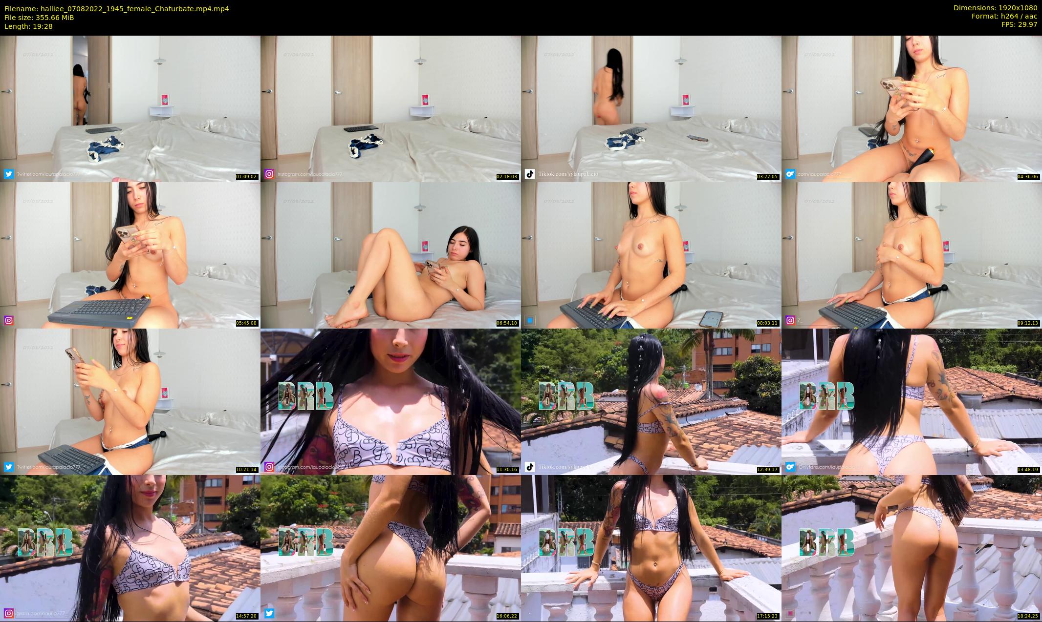 halliee — 20 minute Chaturbate couple cam show recording, 1080p, Aug 7, 2022