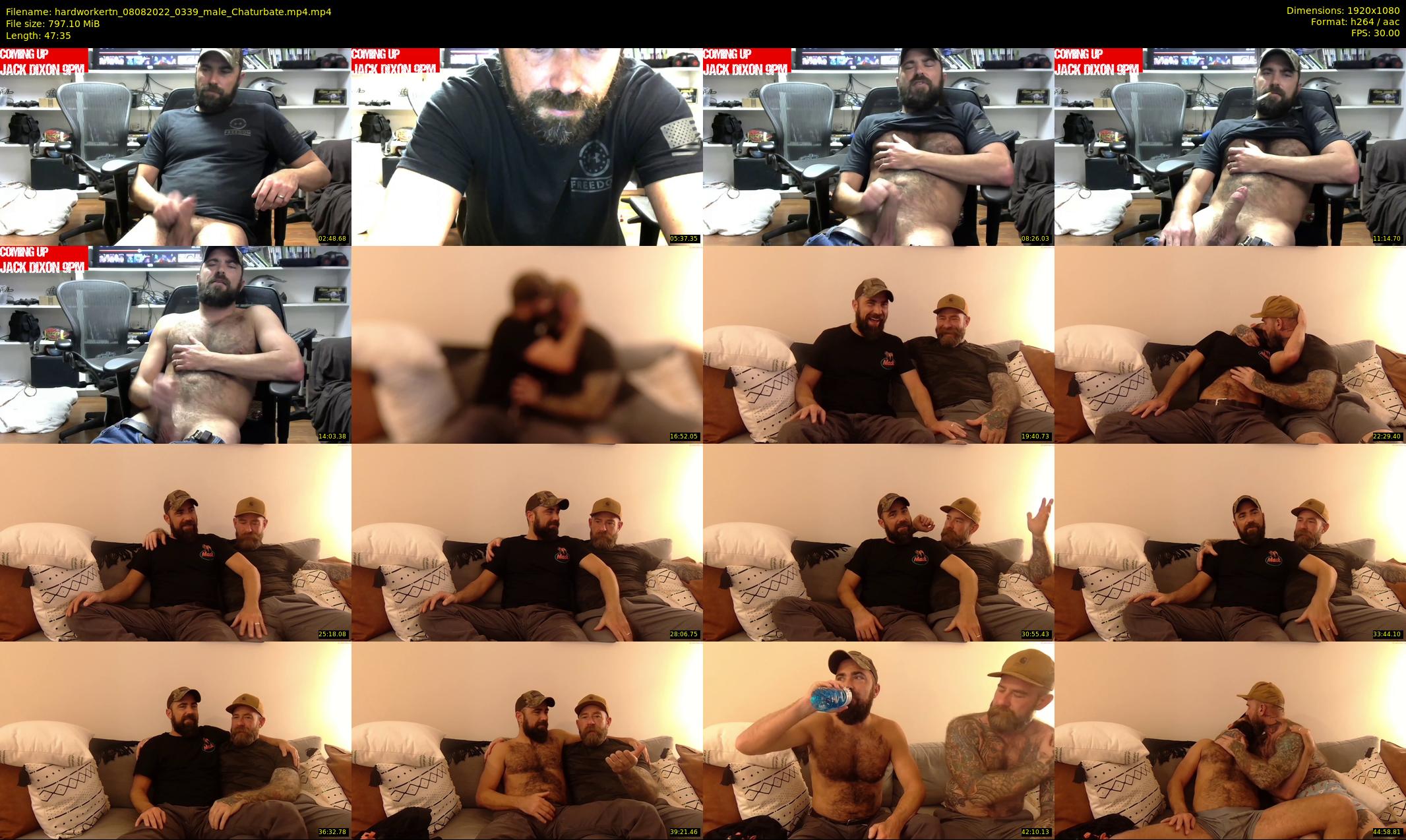 hardworkertn — 48 minute Chaturbate male cam show recording, 1080p, Aug 8, 2022