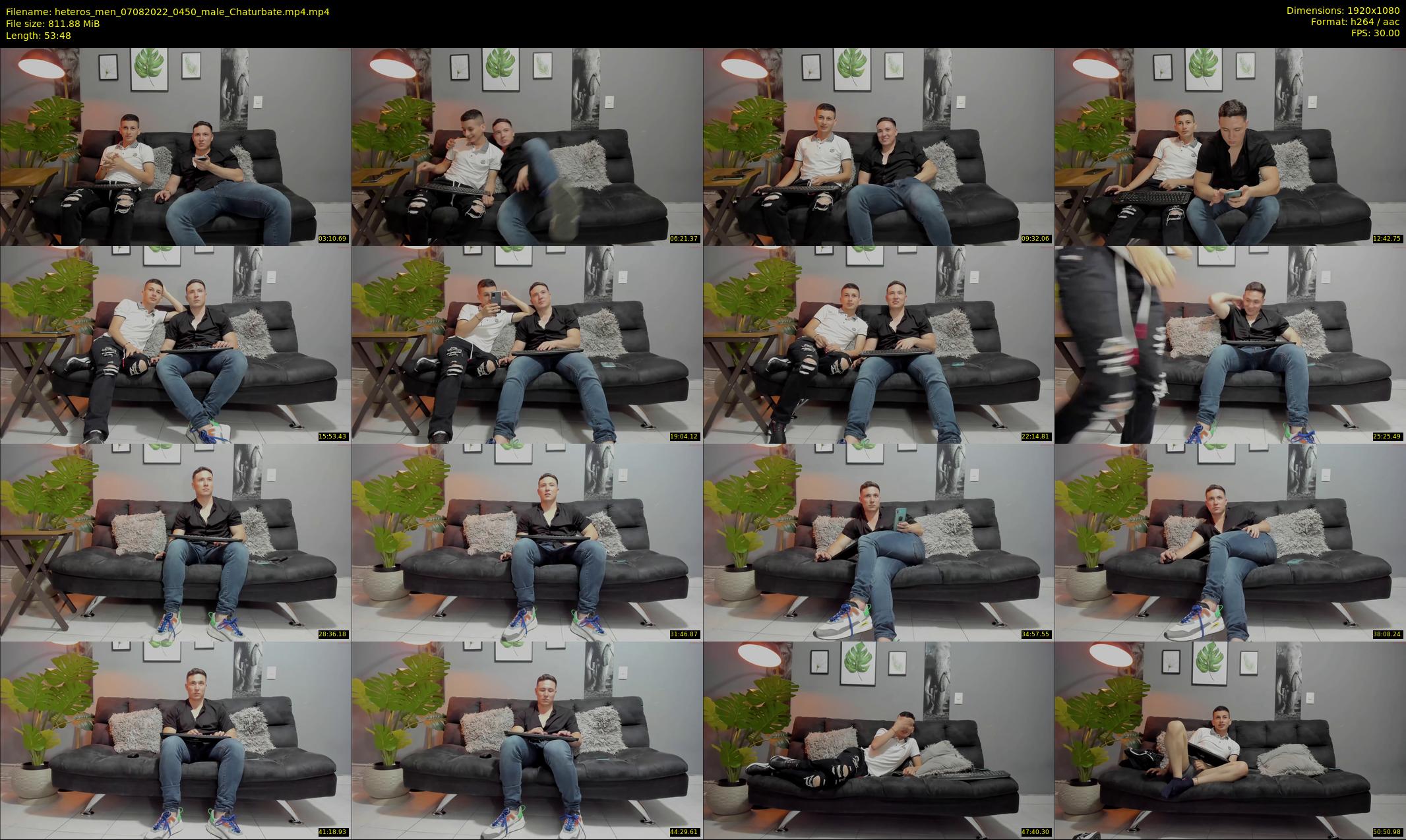 heteros_men — 54 minute Chaturbate male cam show recording, 1080p, Aug 7, 2022