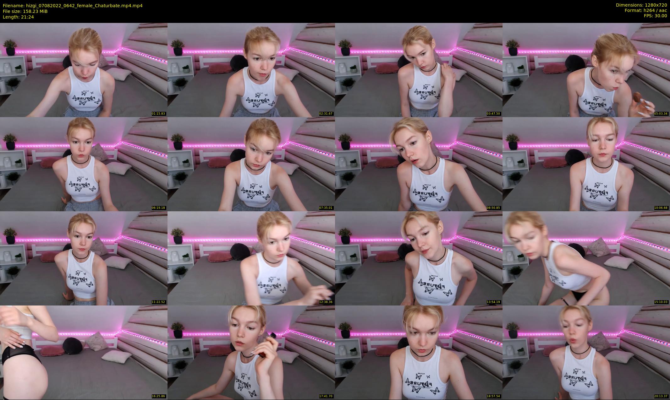 hizgi — 22 minute Chaturbate couple cam show recording, 720p, Aug 7, 2022