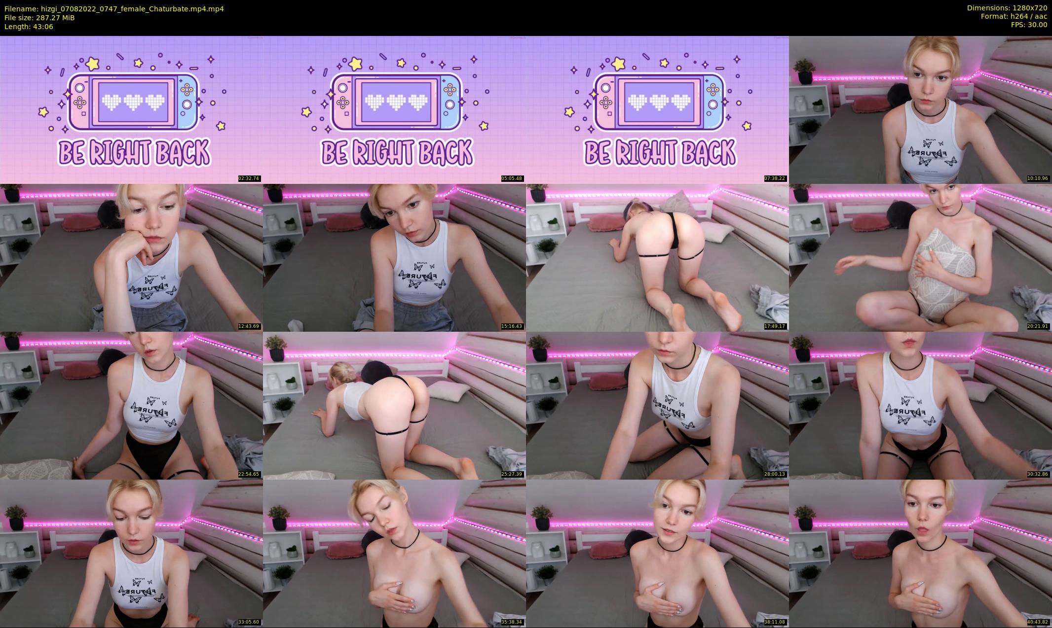 hizgi — 44 minute Chaturbate couple cam show recording, 720p, Aug 7, 2022