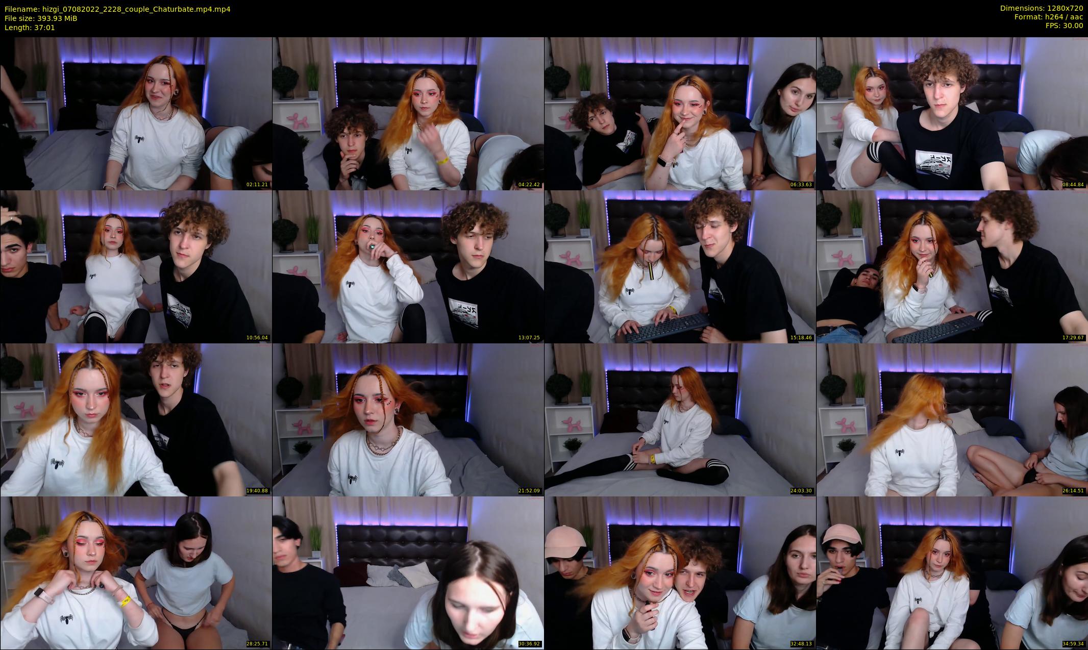 hizgi — 38 minute Chaturbate couple cam show recording, 720p, Aug 7, 2022