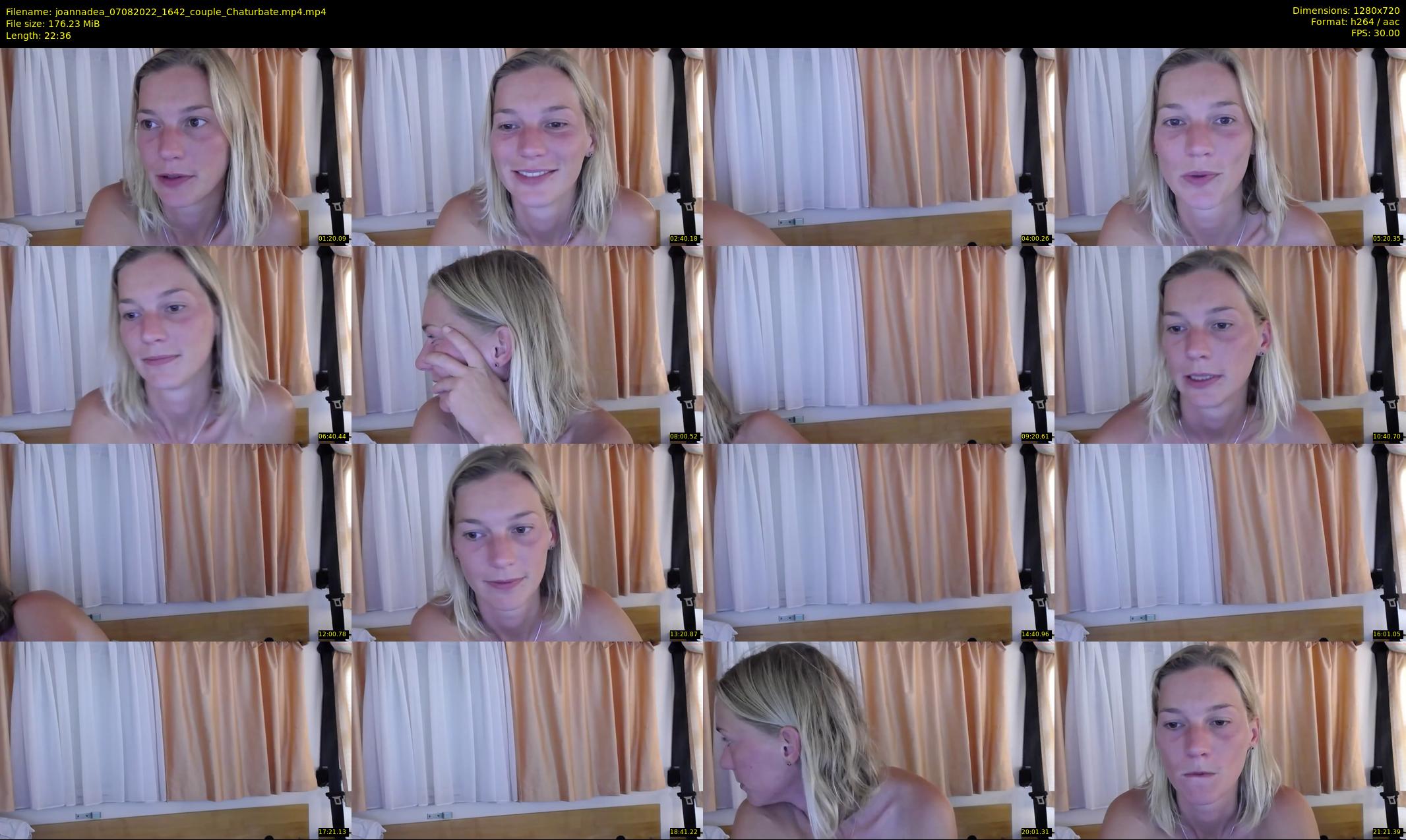 joannadea — 23 minute Chaturbate female cam show recording, 720p, Aug 7, 2022