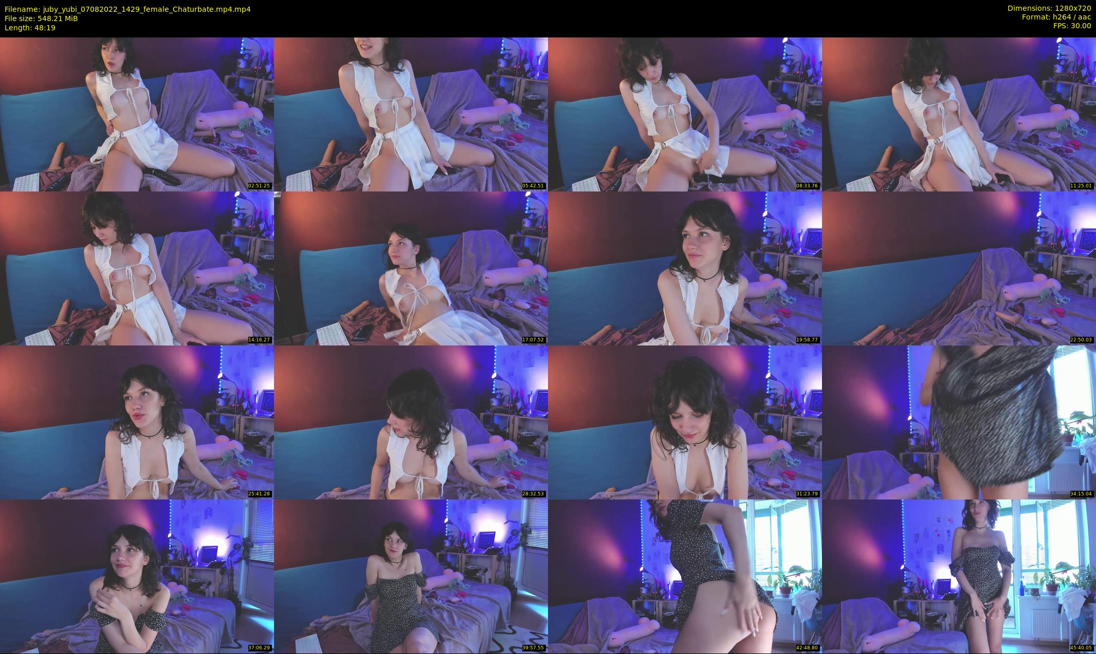 juby_yubi — 49 minute Chaturbate female cam show recording, 720p, Aug 7, 2022