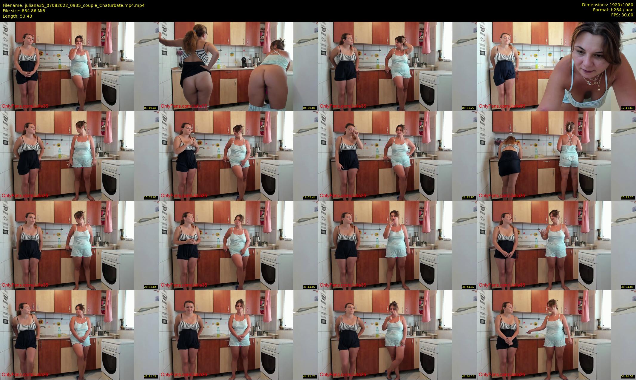 juliana35 — 54 minute Chaturbate couple cam show recording, 1080p, Aug 7, 2022