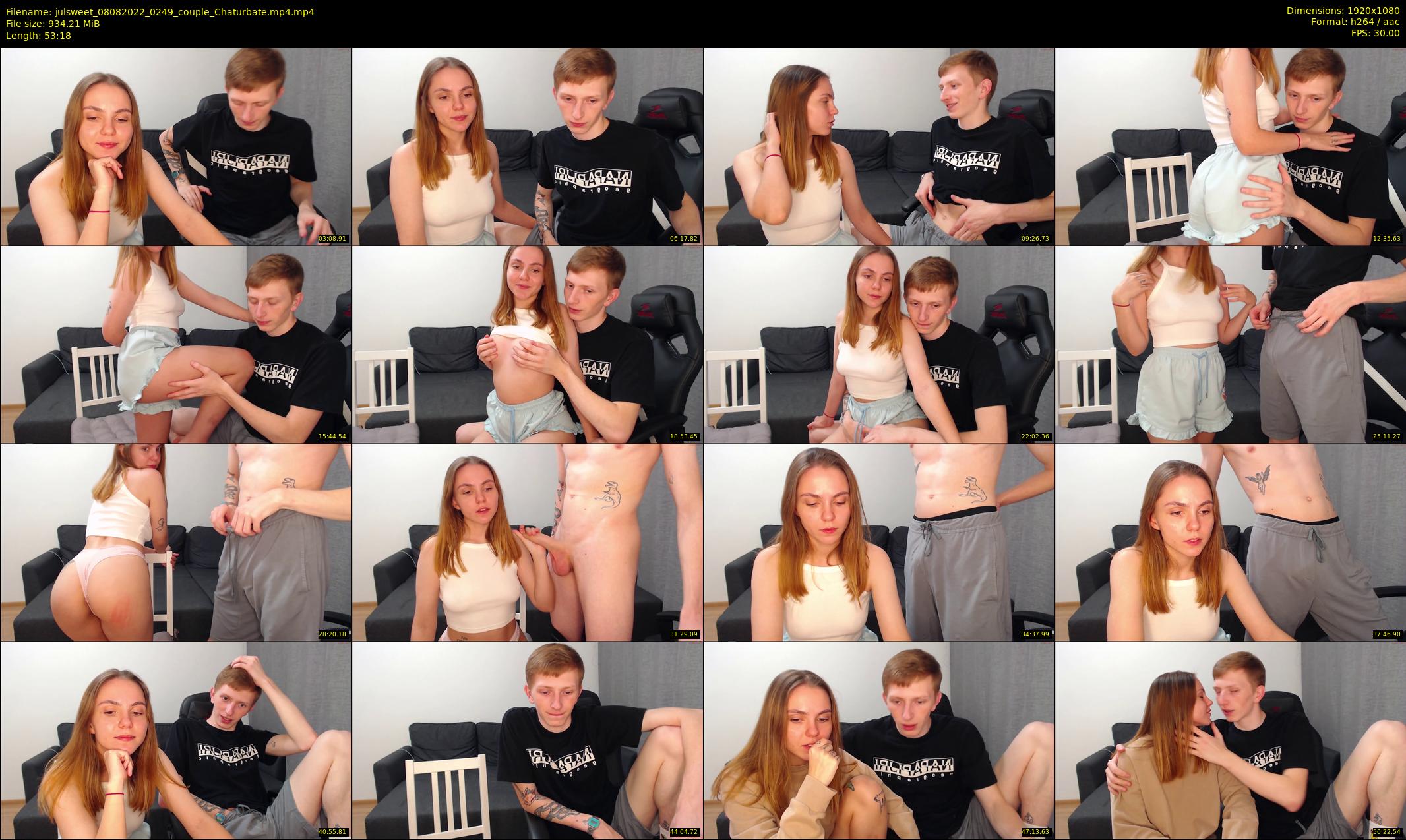julsweet — 54 minute Chaturbate male cam show recording, 1080p, Aug 8, 2022