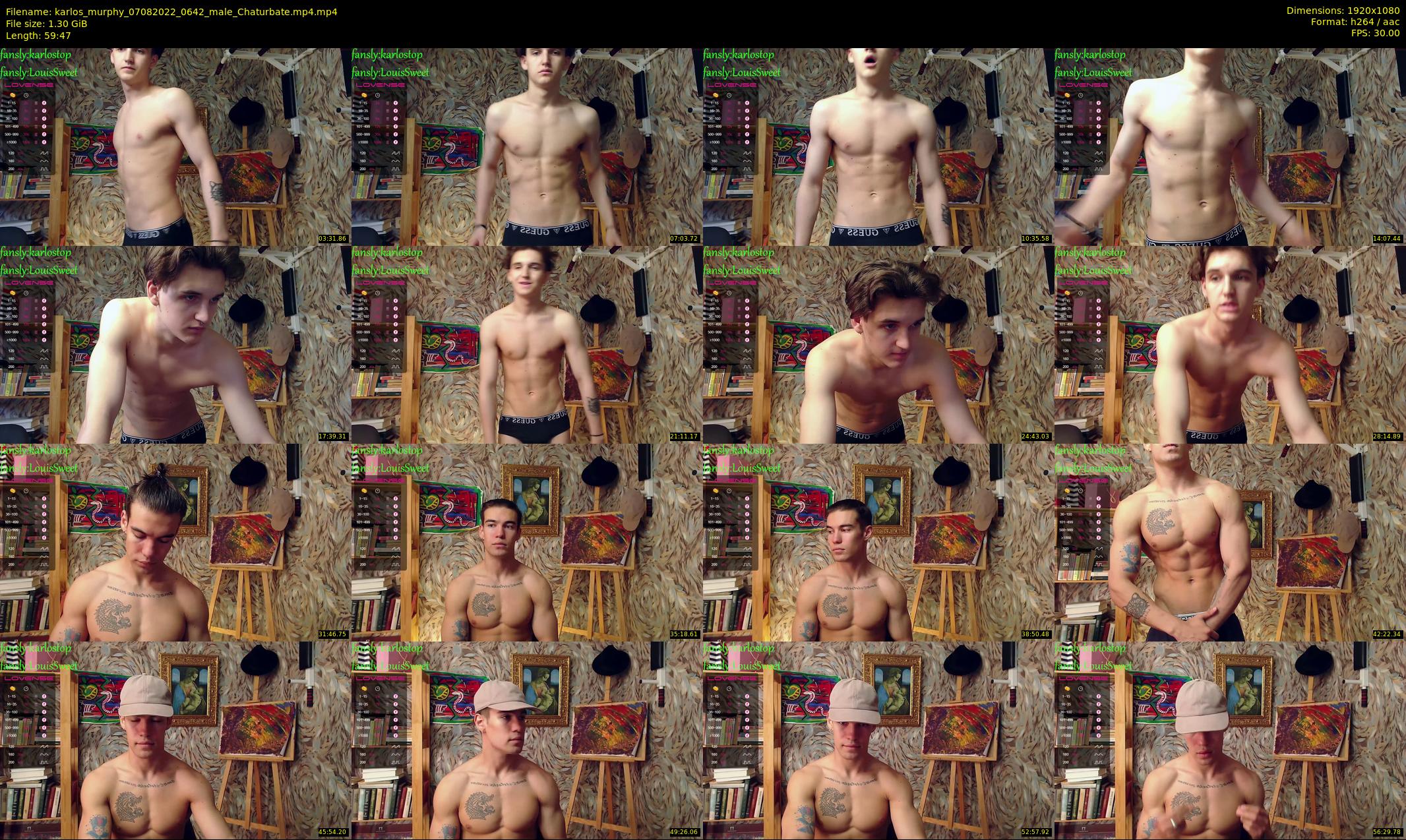 karlos_murphy — 60 minute Chaturbate male cam show recording, 1080p, Aug 7, 2022