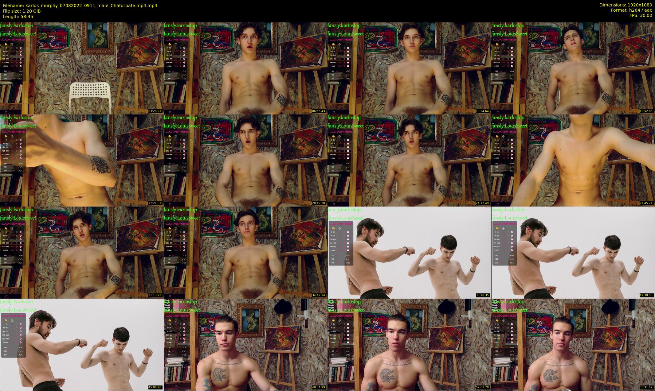 karlos_murphy — 59 minute Chaturbate male cam show recording, 1080p, Aug 7, 2022