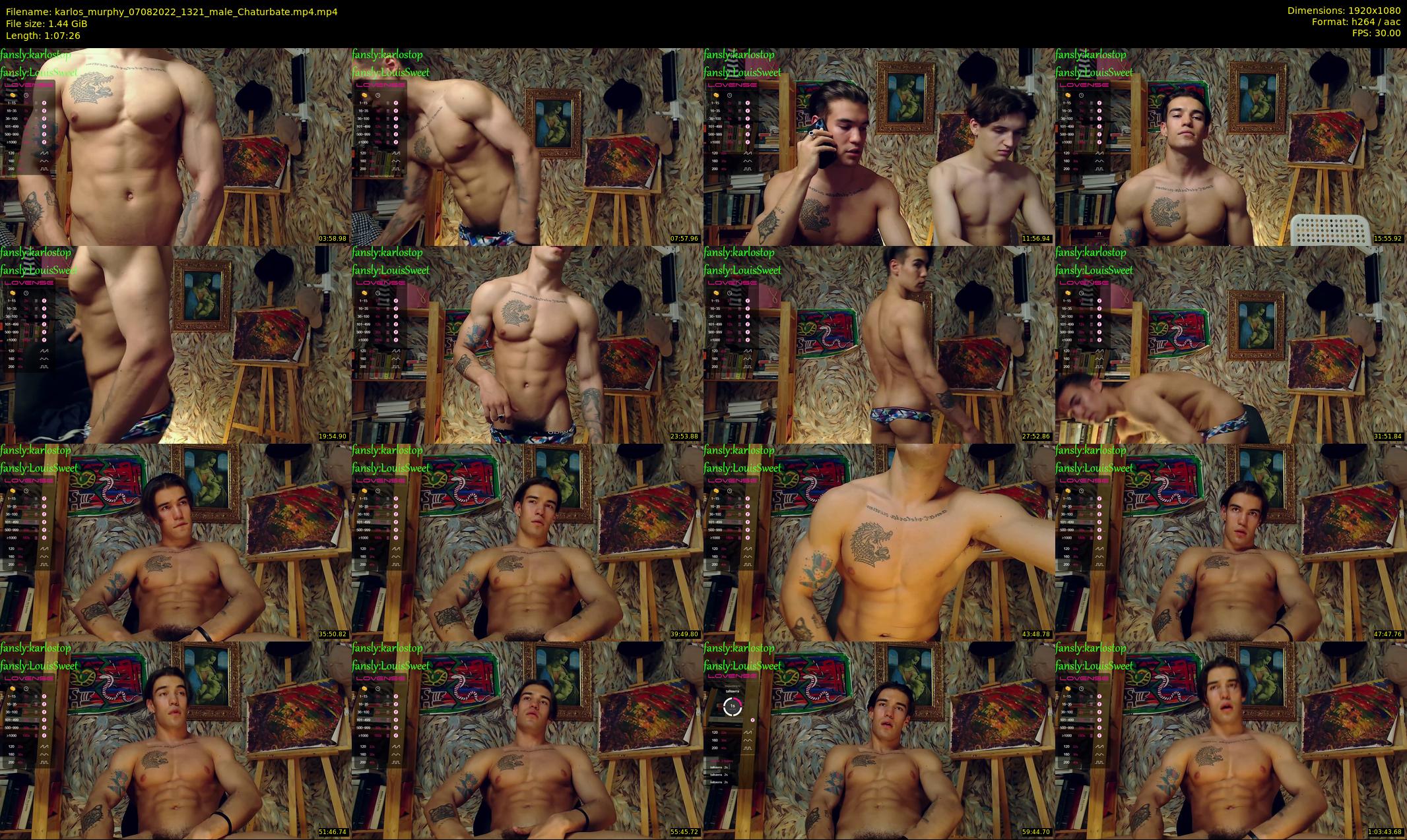 karlos_murphy — 68 minute Chaturbate male cam show recording, 1080p, Aug 7, 2022