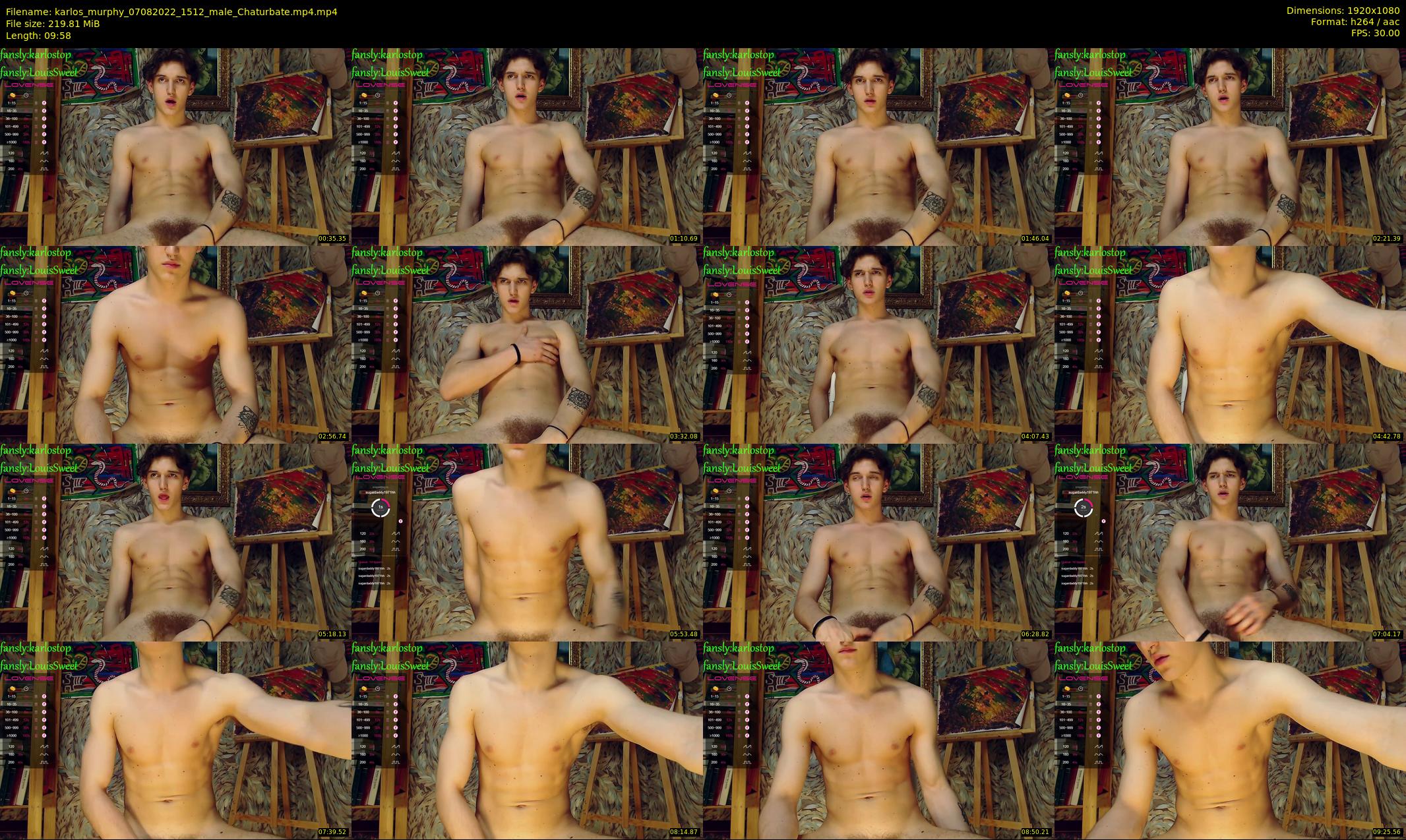 karlos_murphy — 10 minute Chaturbate male cam show recording, 1080p, Aug 7, 2022