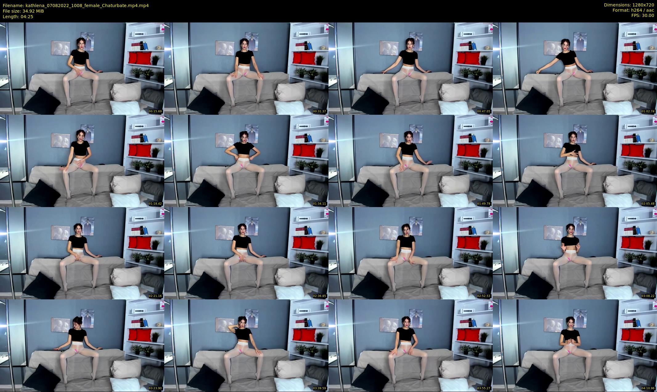 kathlena — 5 minute Chaturbate female cam show recording, 720p, Aug 7, 2022