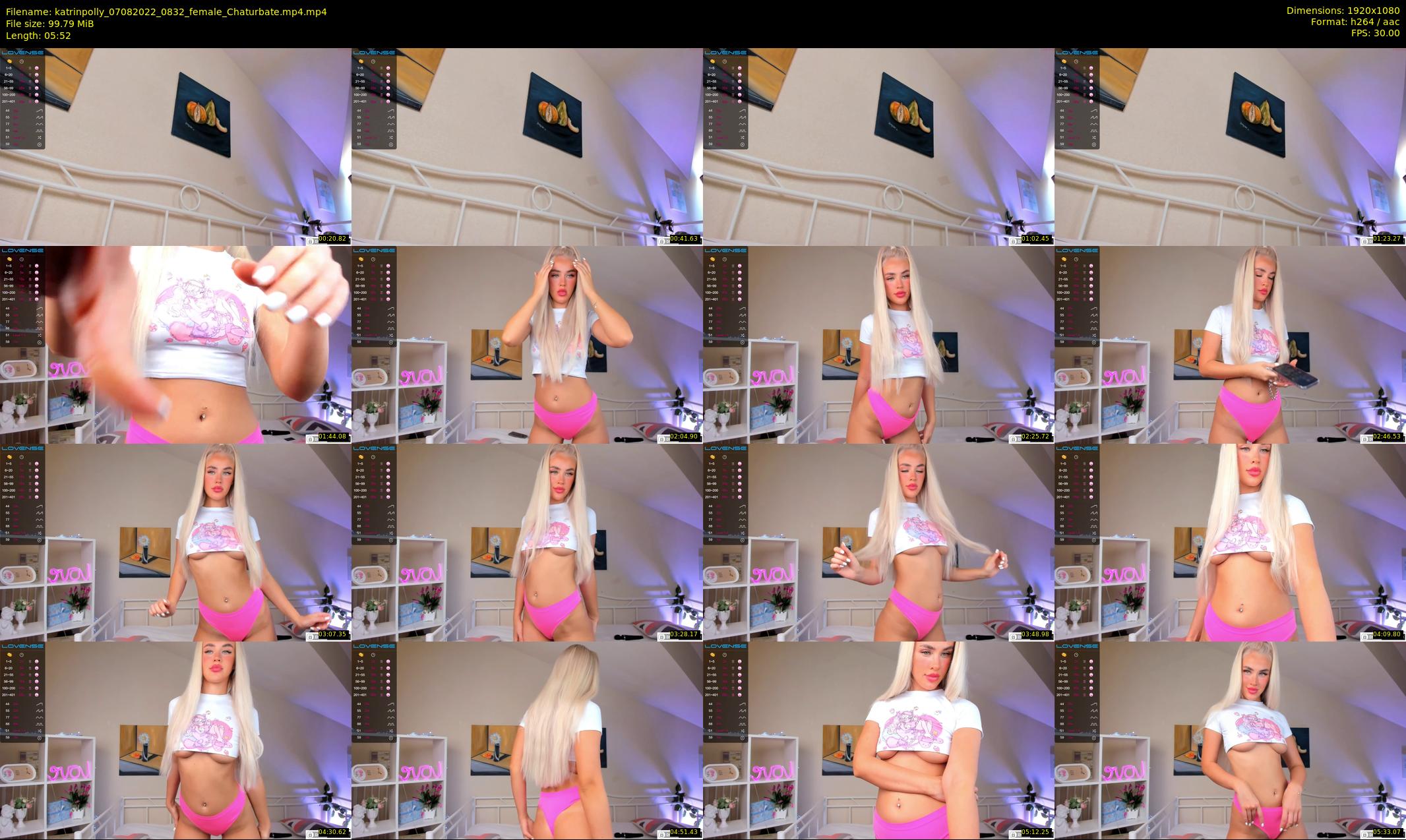 katrinpolly — 6 minute Chaturbate couple cam show recording, 1080p, Aug 7, 2022