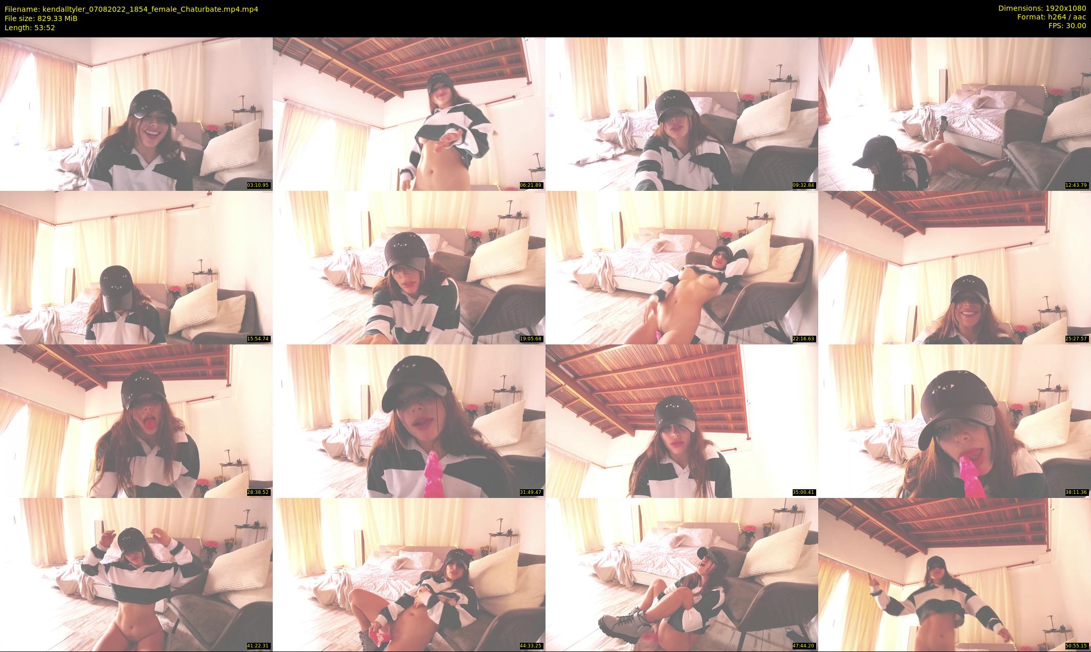 kendalltyler — 54 minute Chaturbate female cam show recording, 1080p, Aug 7, 2022