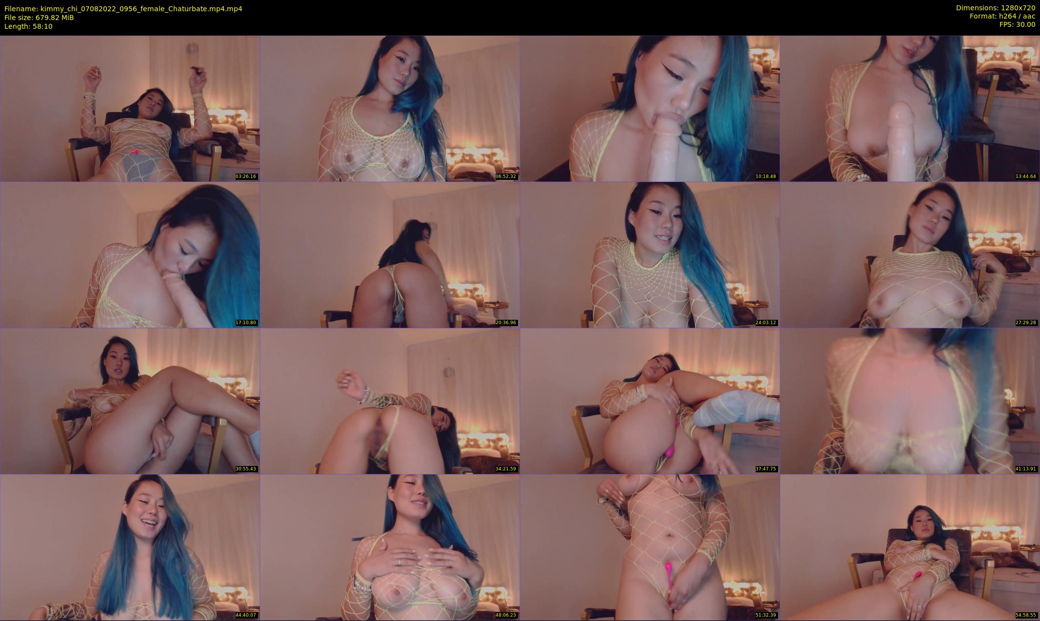 kimmy_chi — 59 minute Chaturbate female cam show recording, 720p, Aug 7, 2022