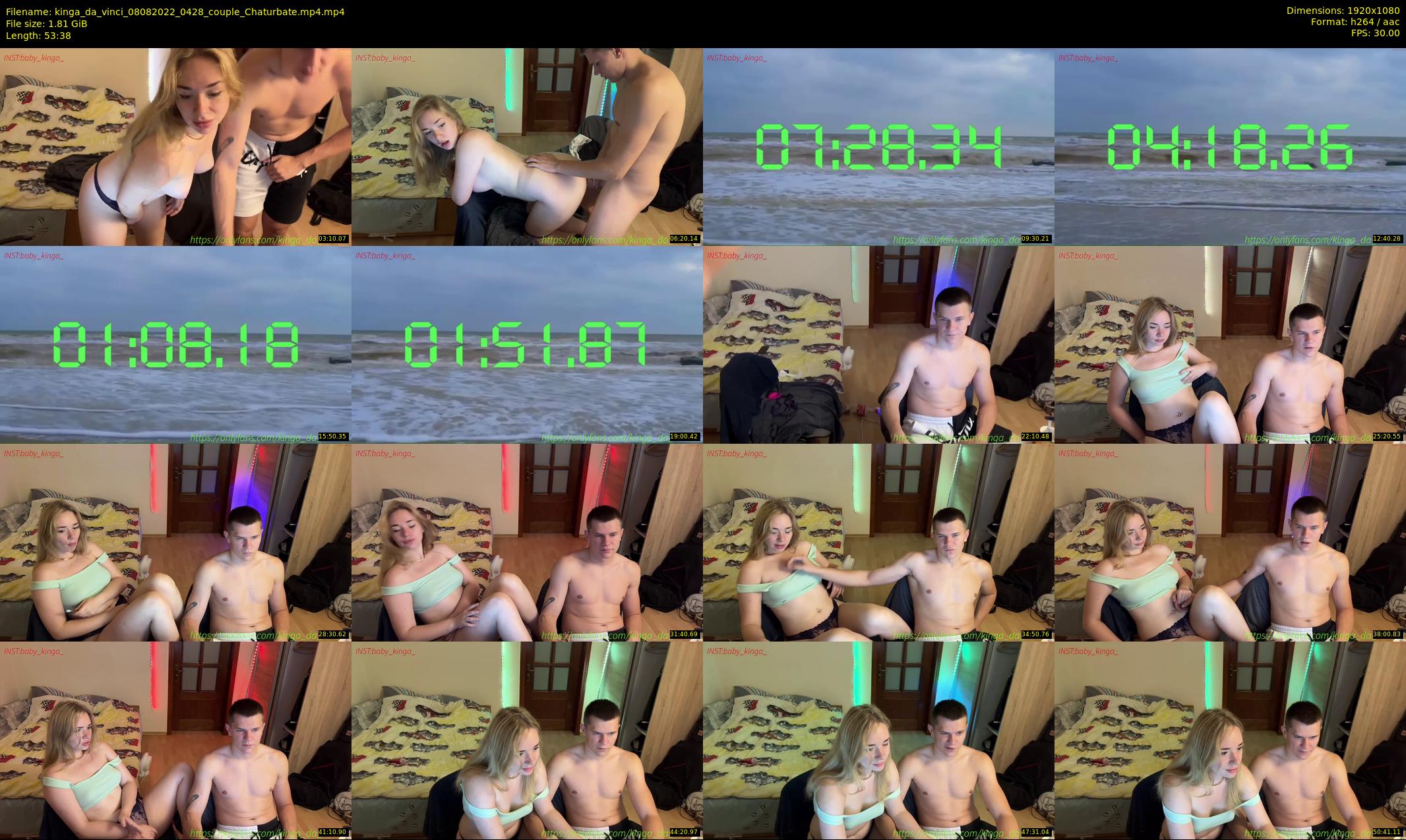 kinga_da_vinci — 54 minute Chaturbate couple cam show recording, 1080p, Aug 8, 2022