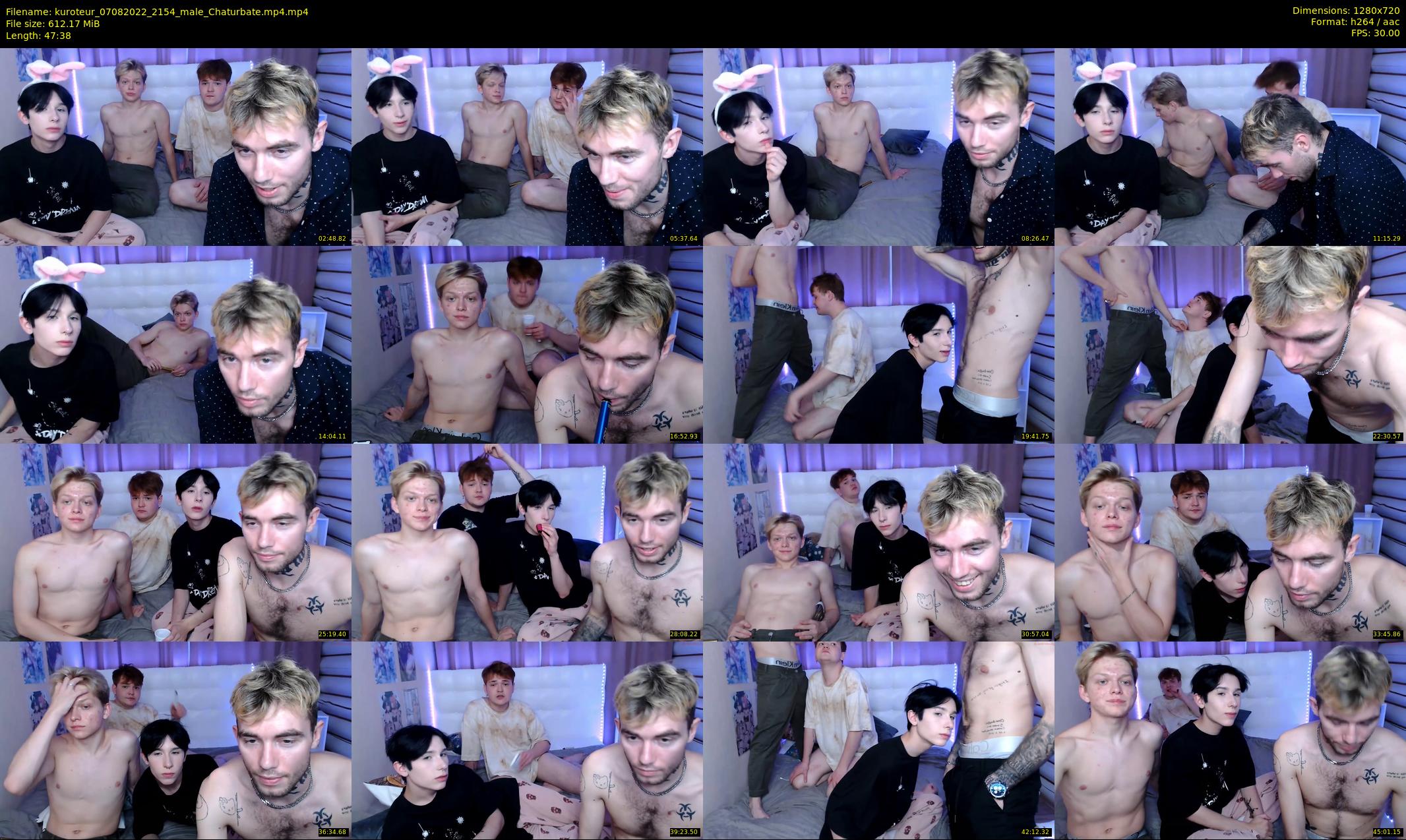 kuroteur — 48 minute Chaturbate couple cam show recording, 720p, Aug 7, 2022