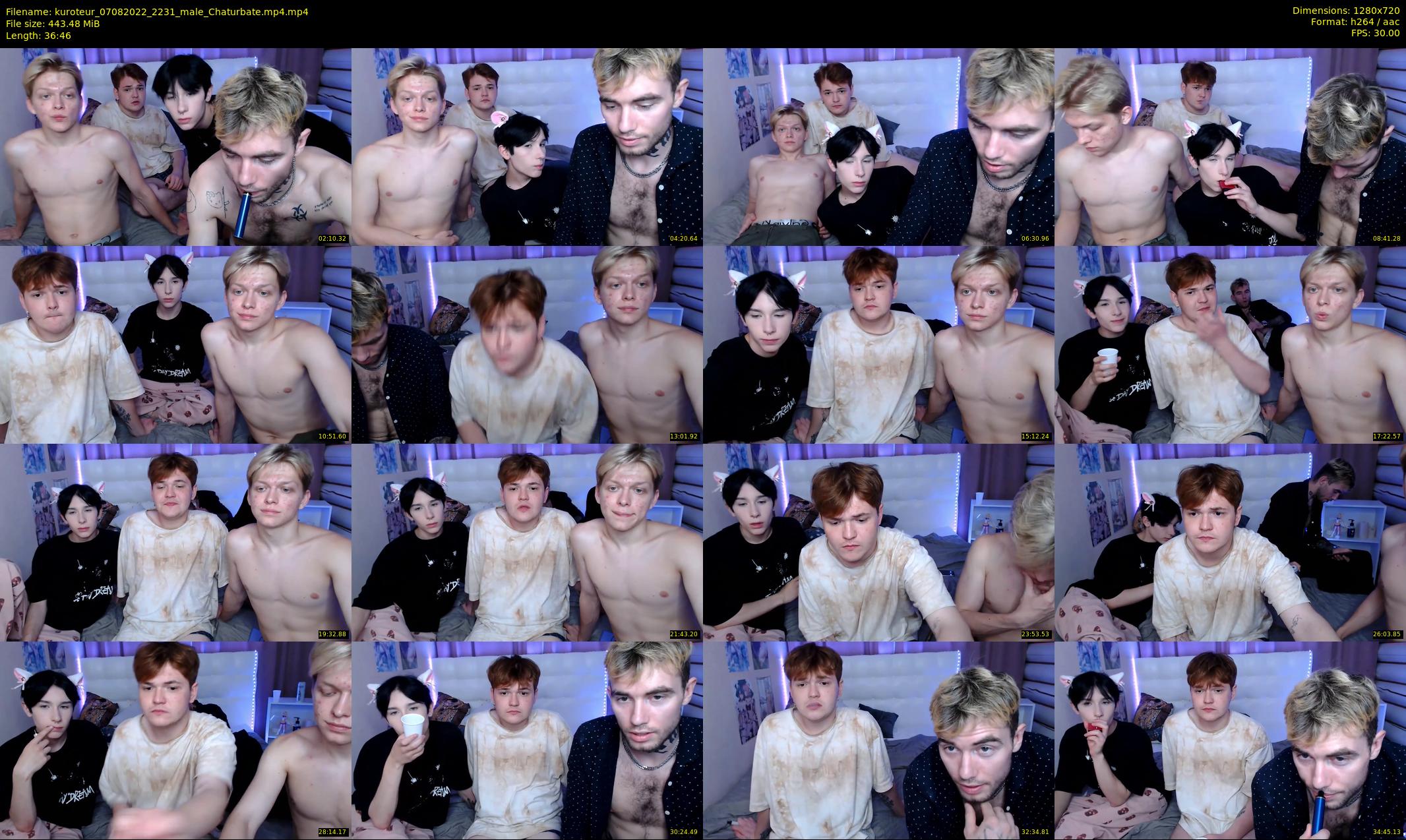 kuroteur — 37 minute Chaturbate couple cam show recording, 720p, Aug 7, 2022